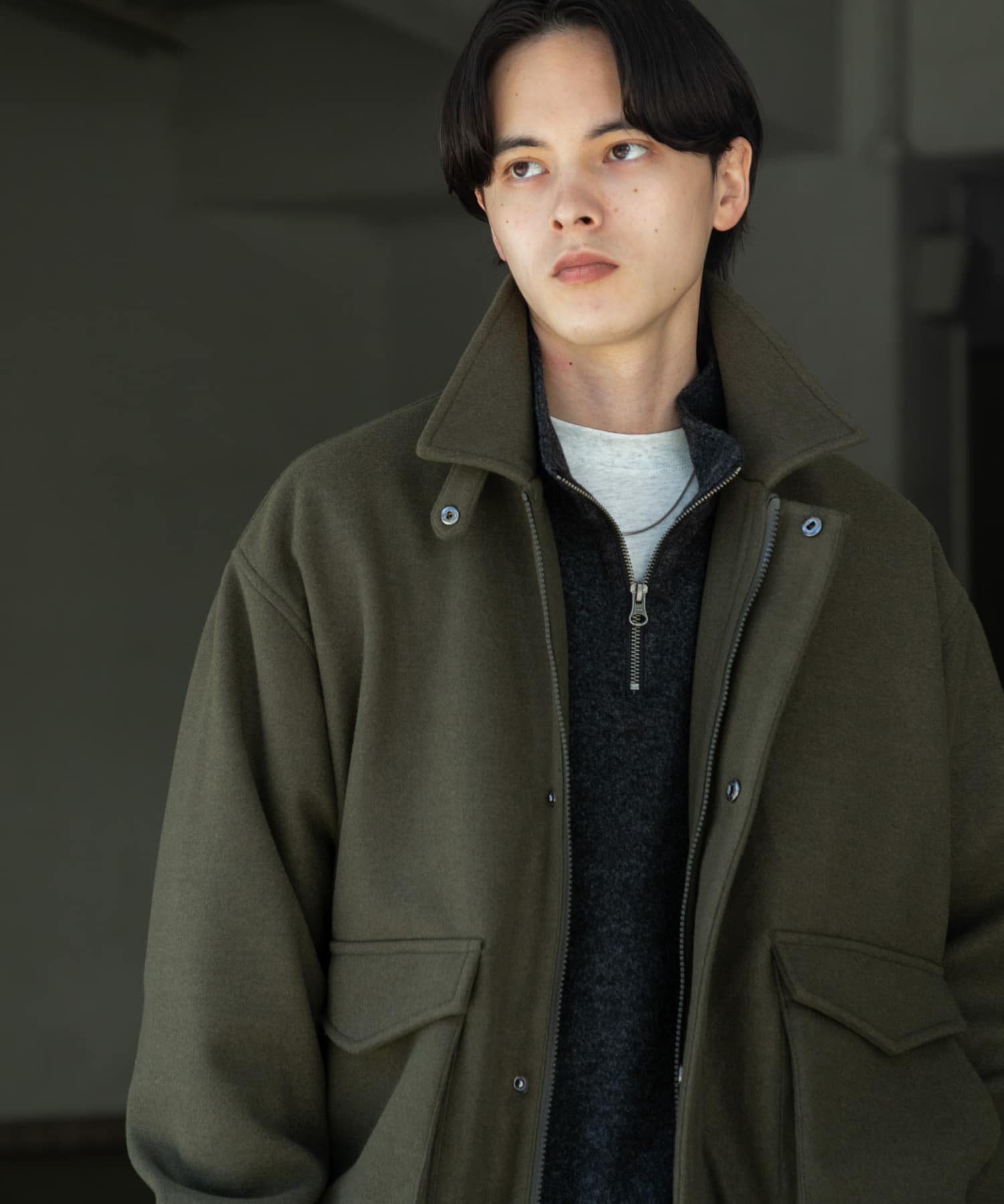 身長：173cm サイズ：L