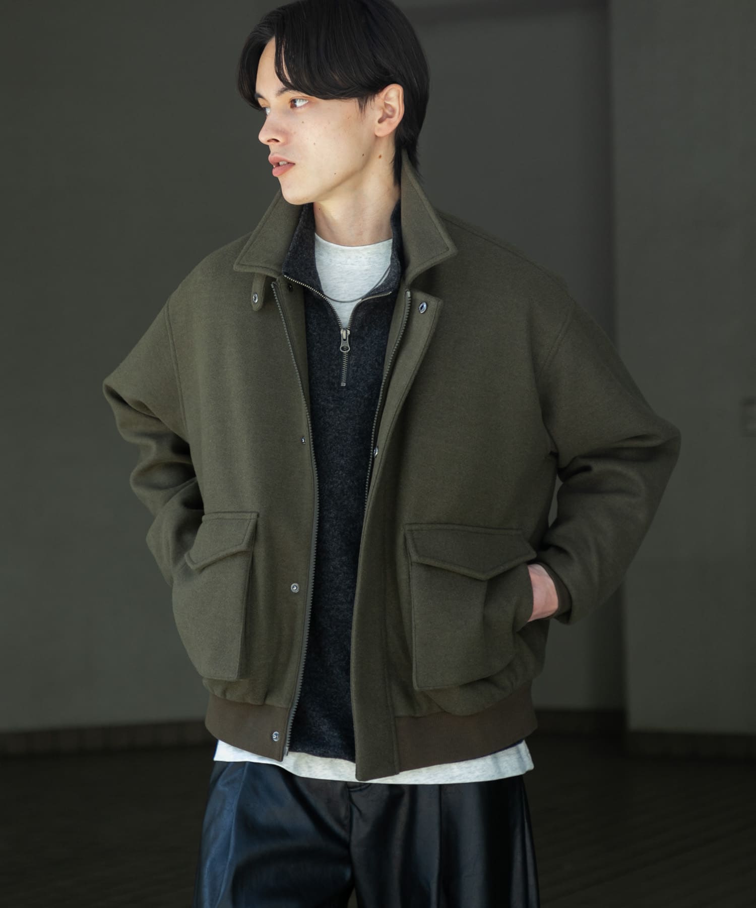 身長：173cm サイズ：L