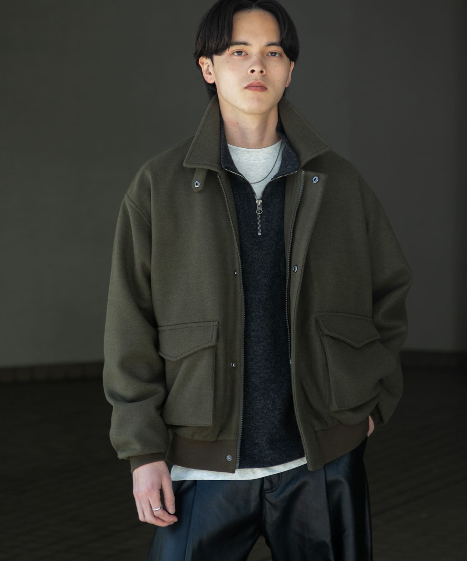 身長：173cm サイズ：L