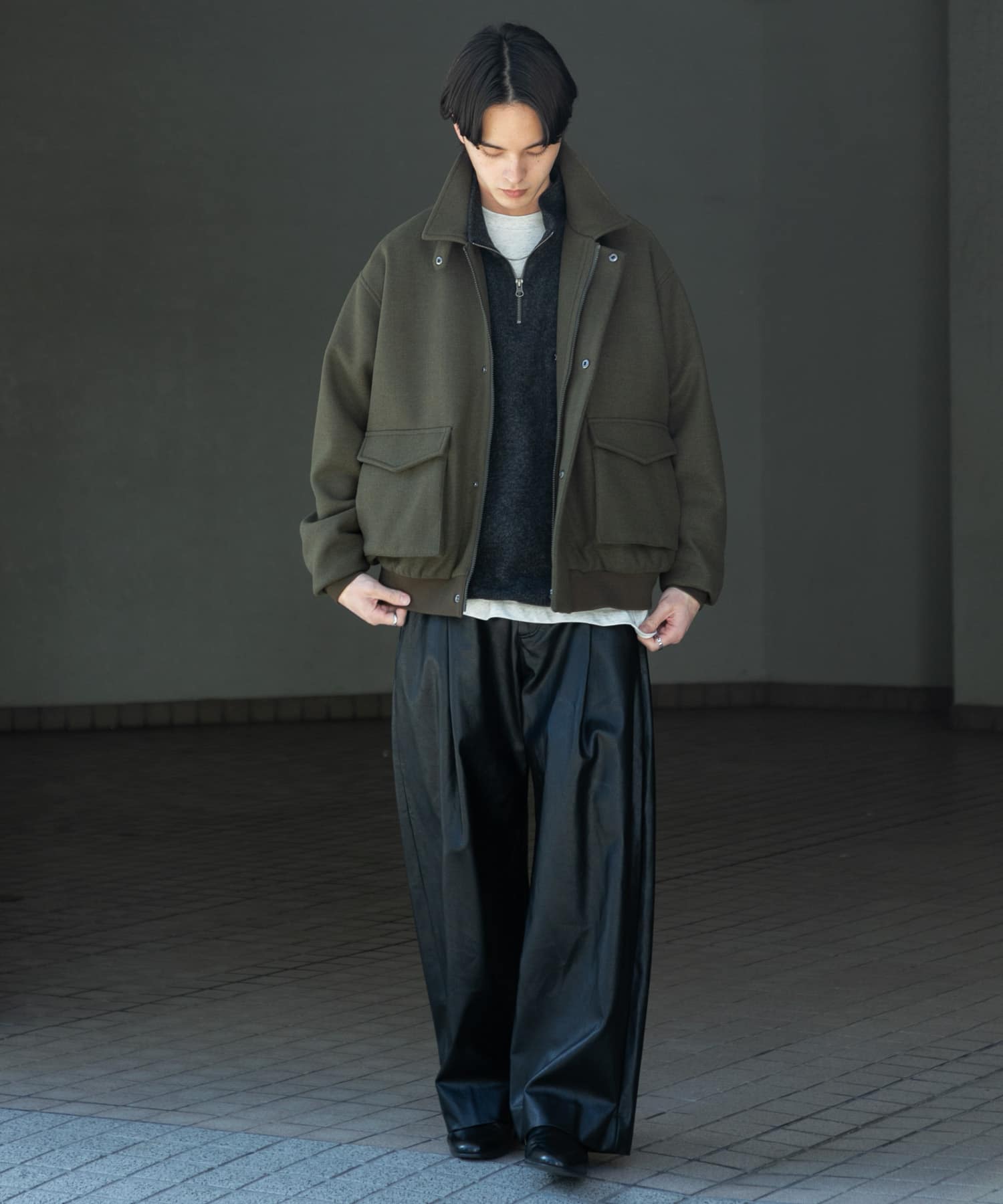 身長：173cm サイズ：L