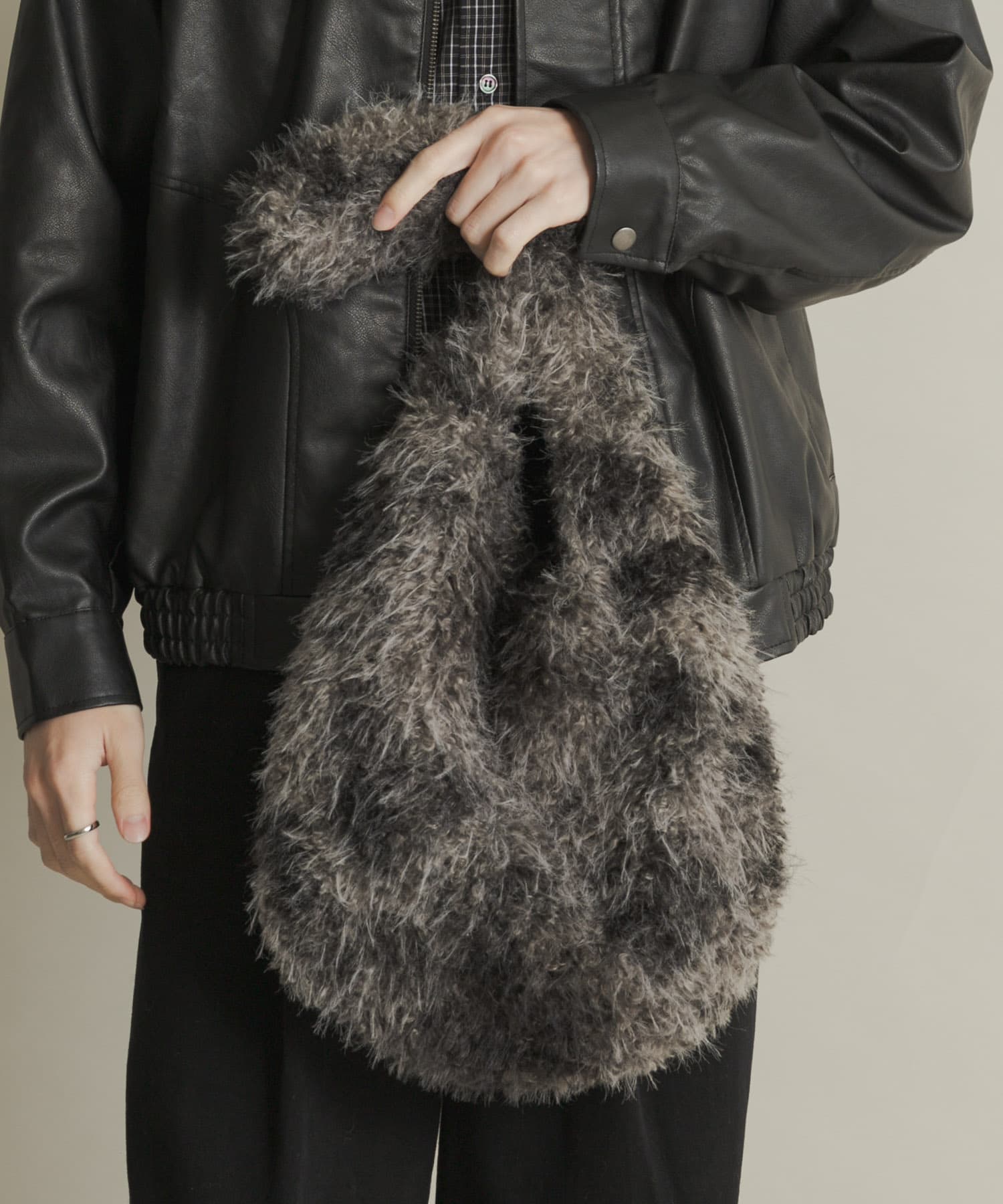 マーブルファートートバッグ