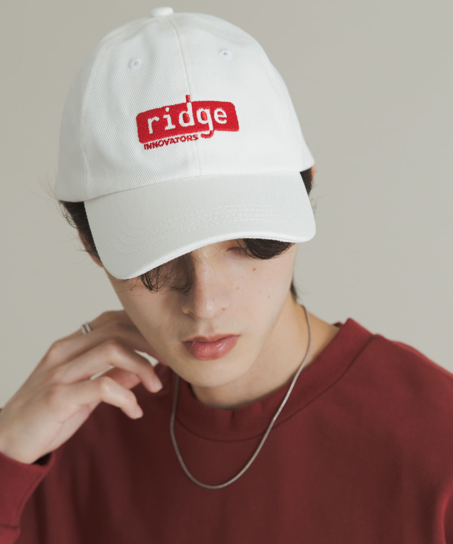 アソートグラフィックロゴキャップ WHITE One