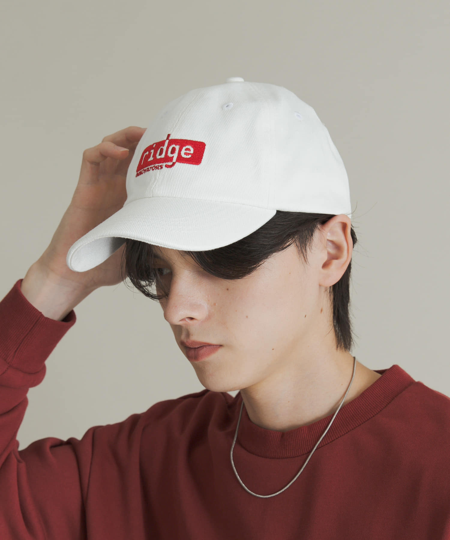 アソートグラフィックロゴキャップ WHITE One