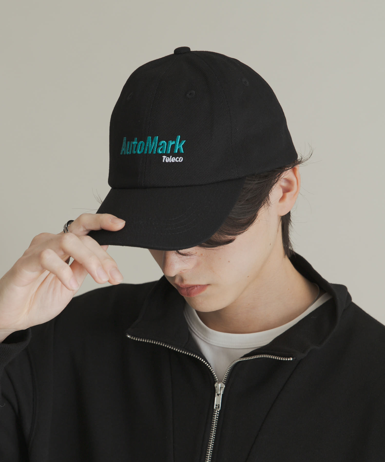 アソートグラフィックロゴキャップ BLACK One