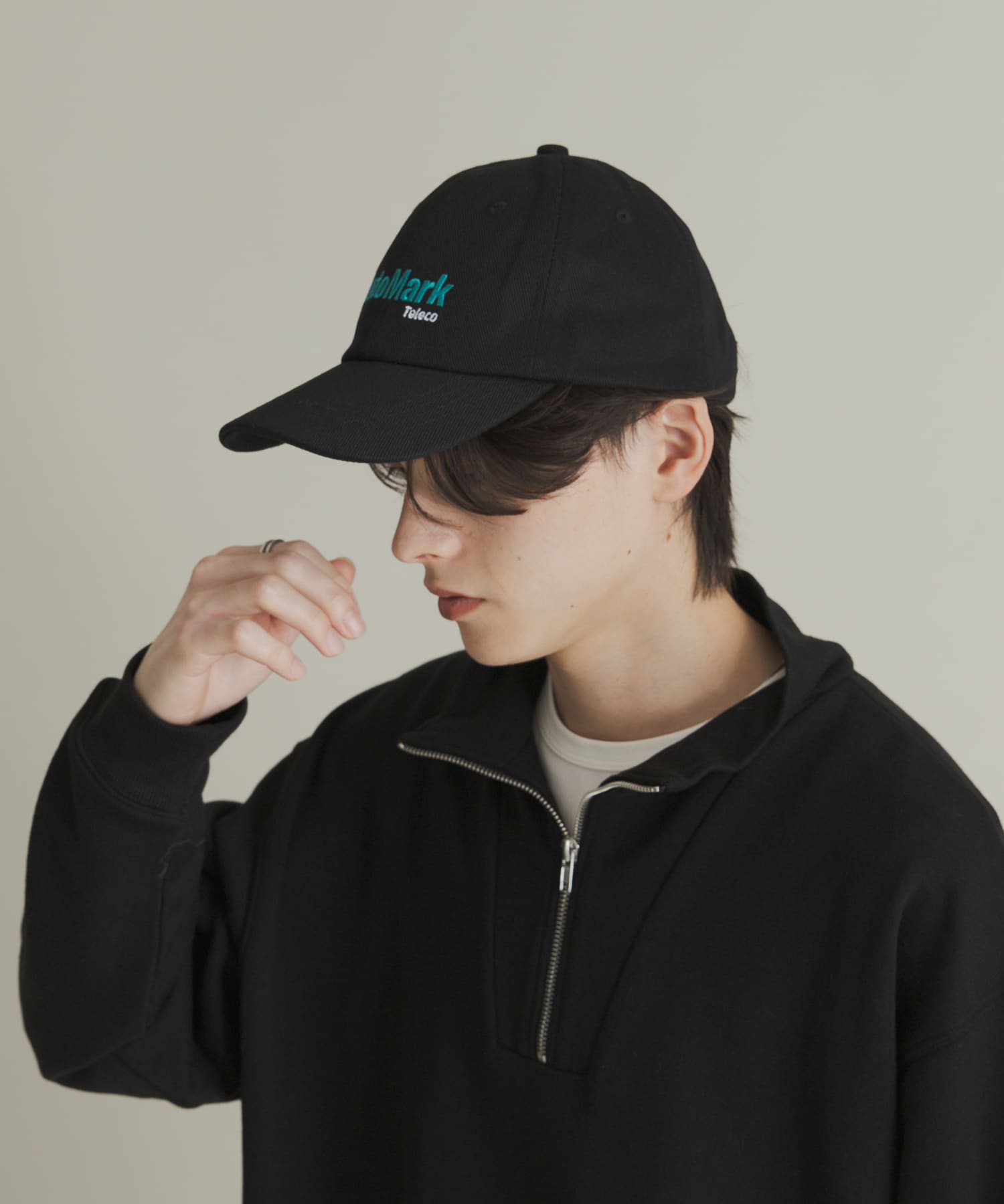 アソートグラフィックロゴキャップ BLACK One