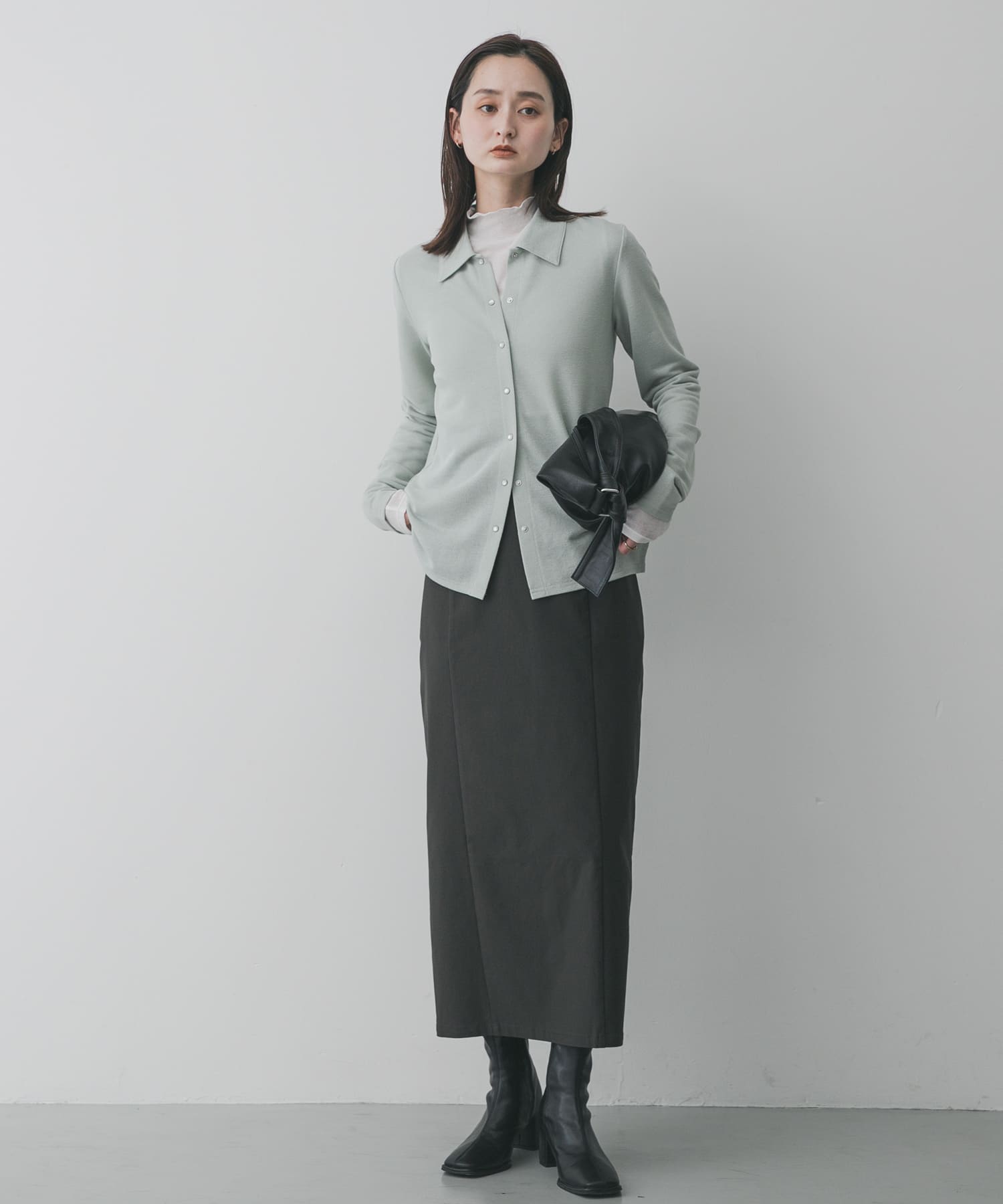 身長：169cm サイズ：one