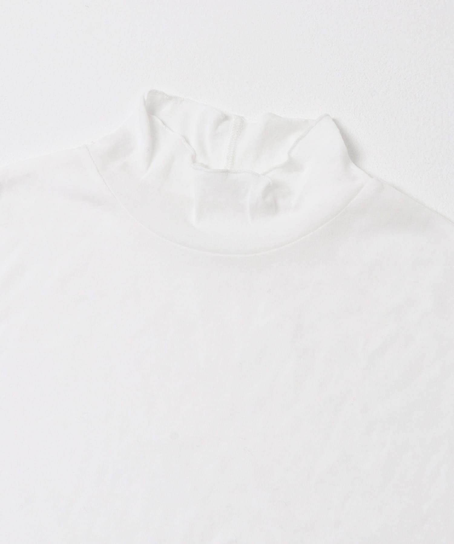 シアーハイネックカットトップ OFF WHITE One