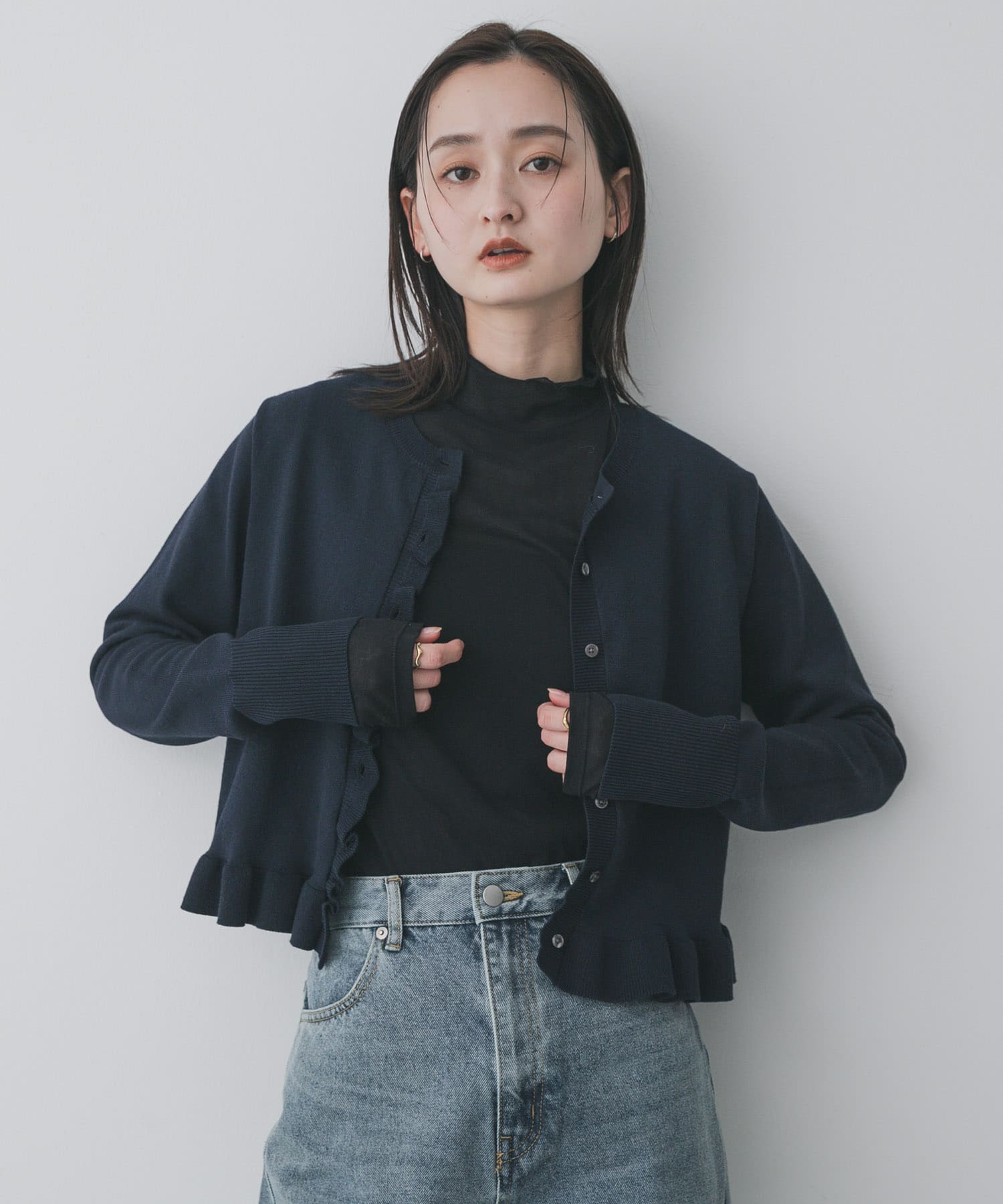 身長：169cm サイズ：one