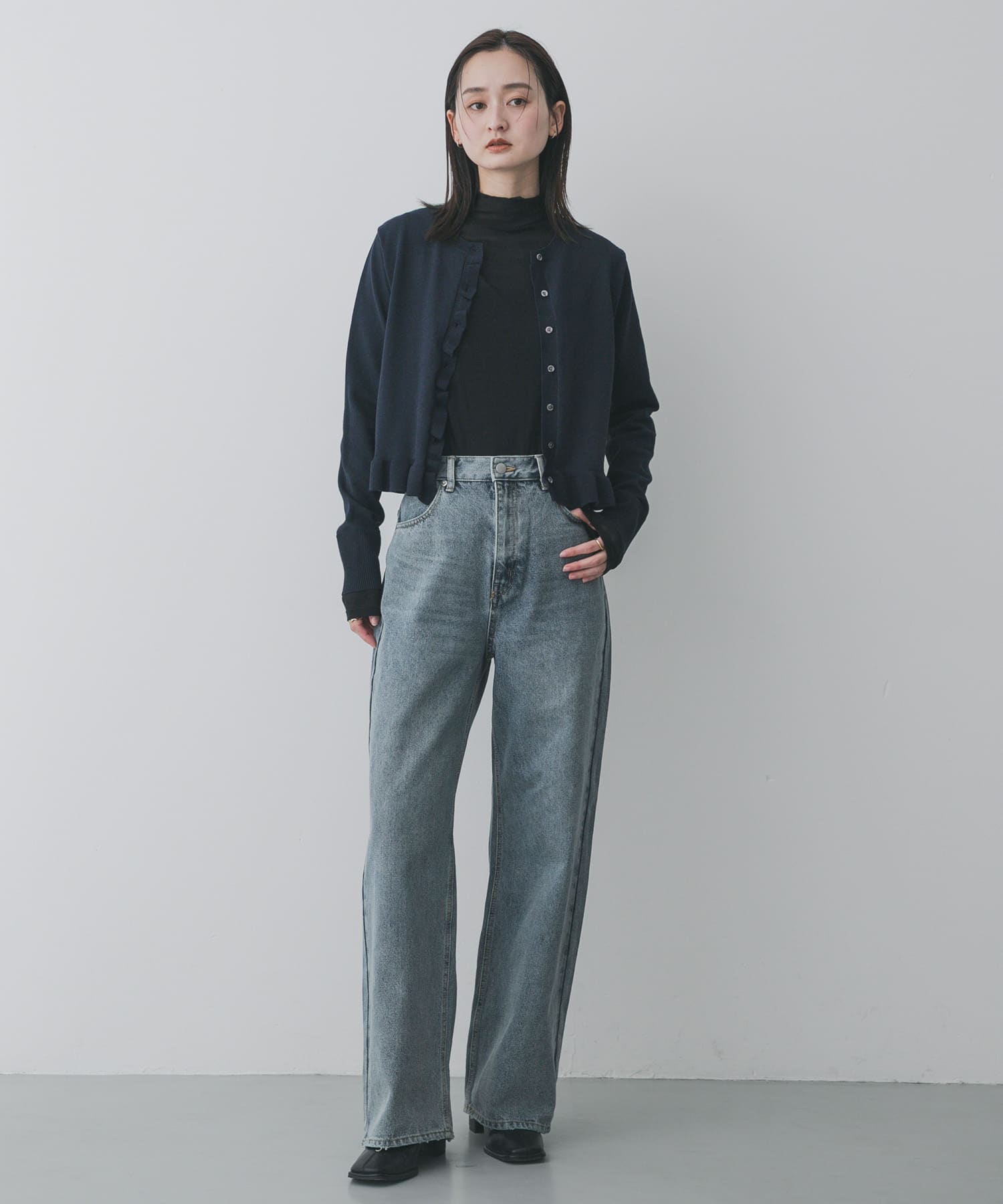 身長：169cm サイズ：one