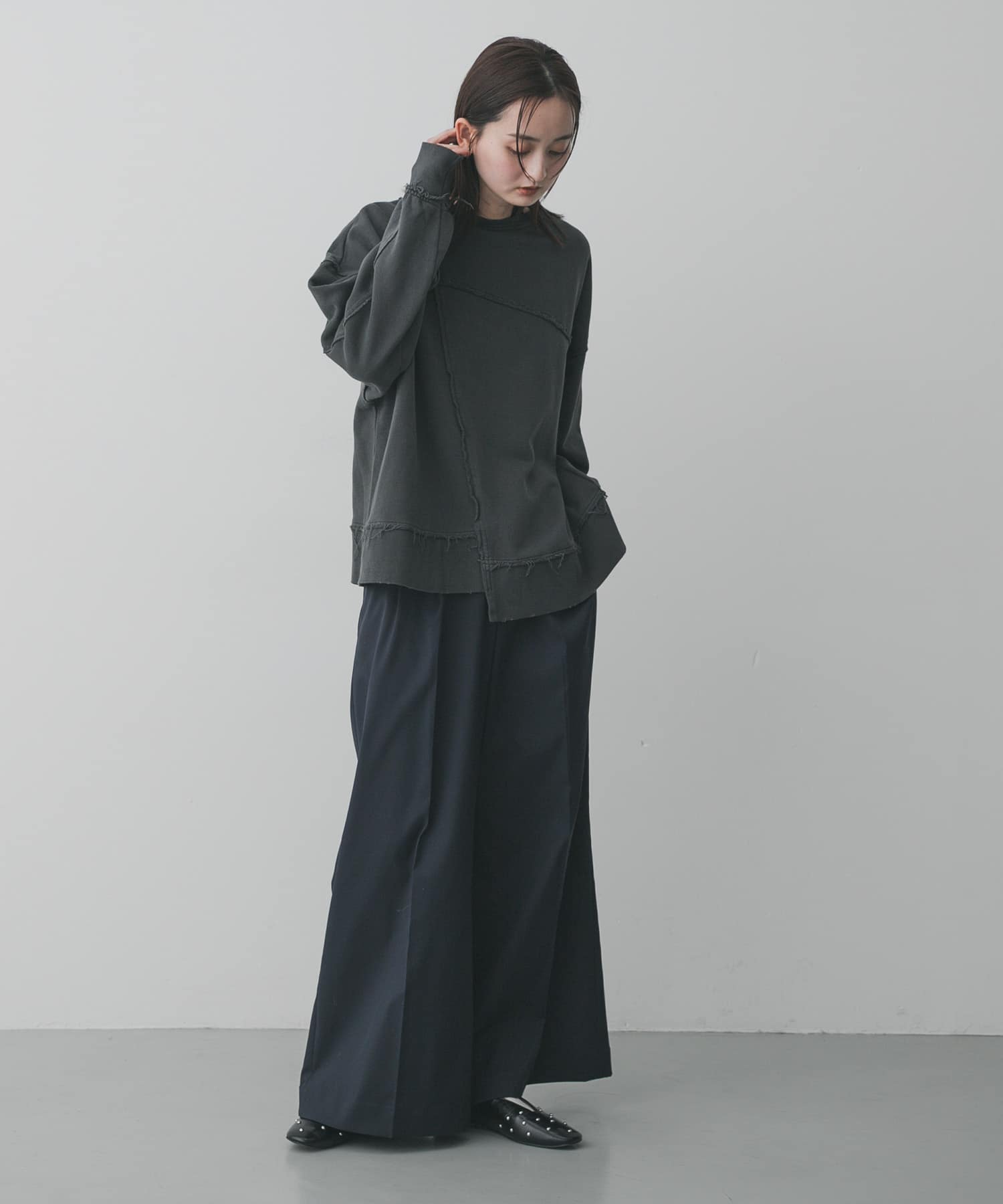 身長：169cm サイズ：one