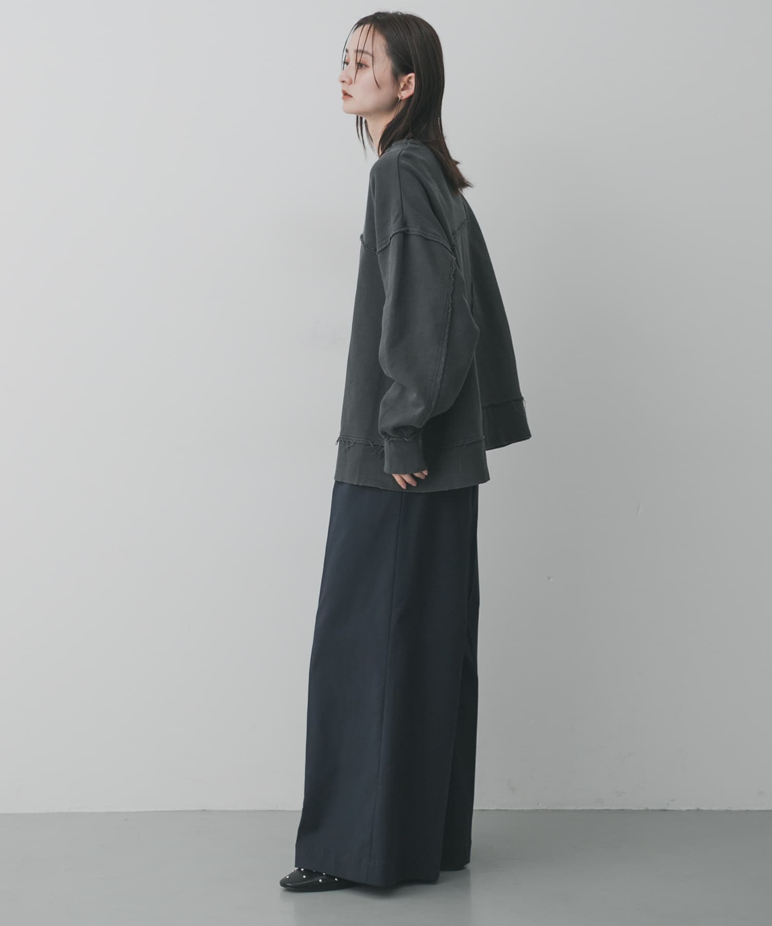 身長：169cm サイズ：one