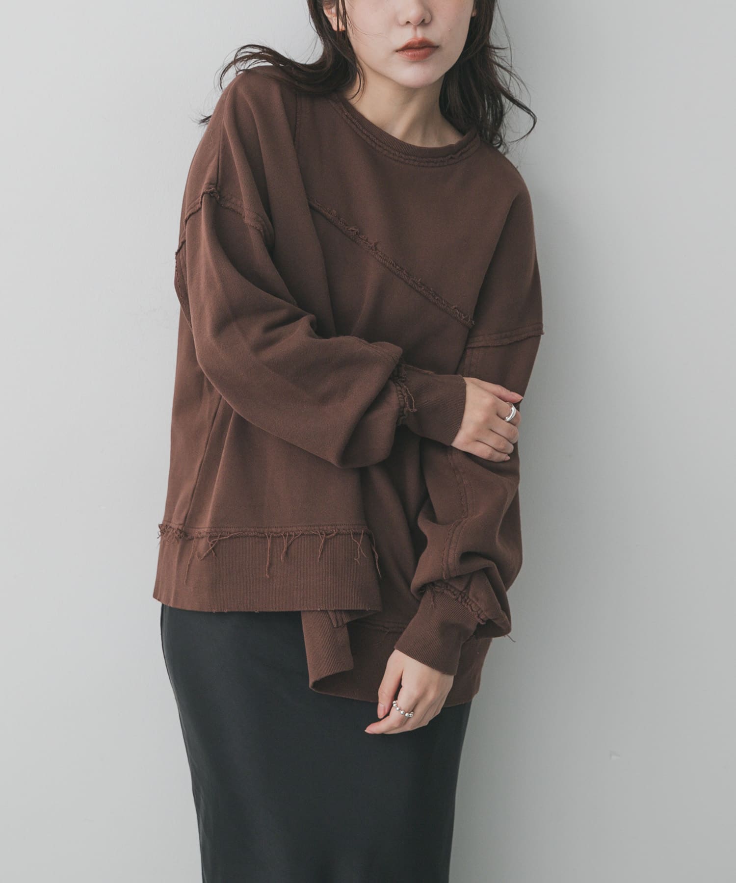 身長：158cm サイズ：one