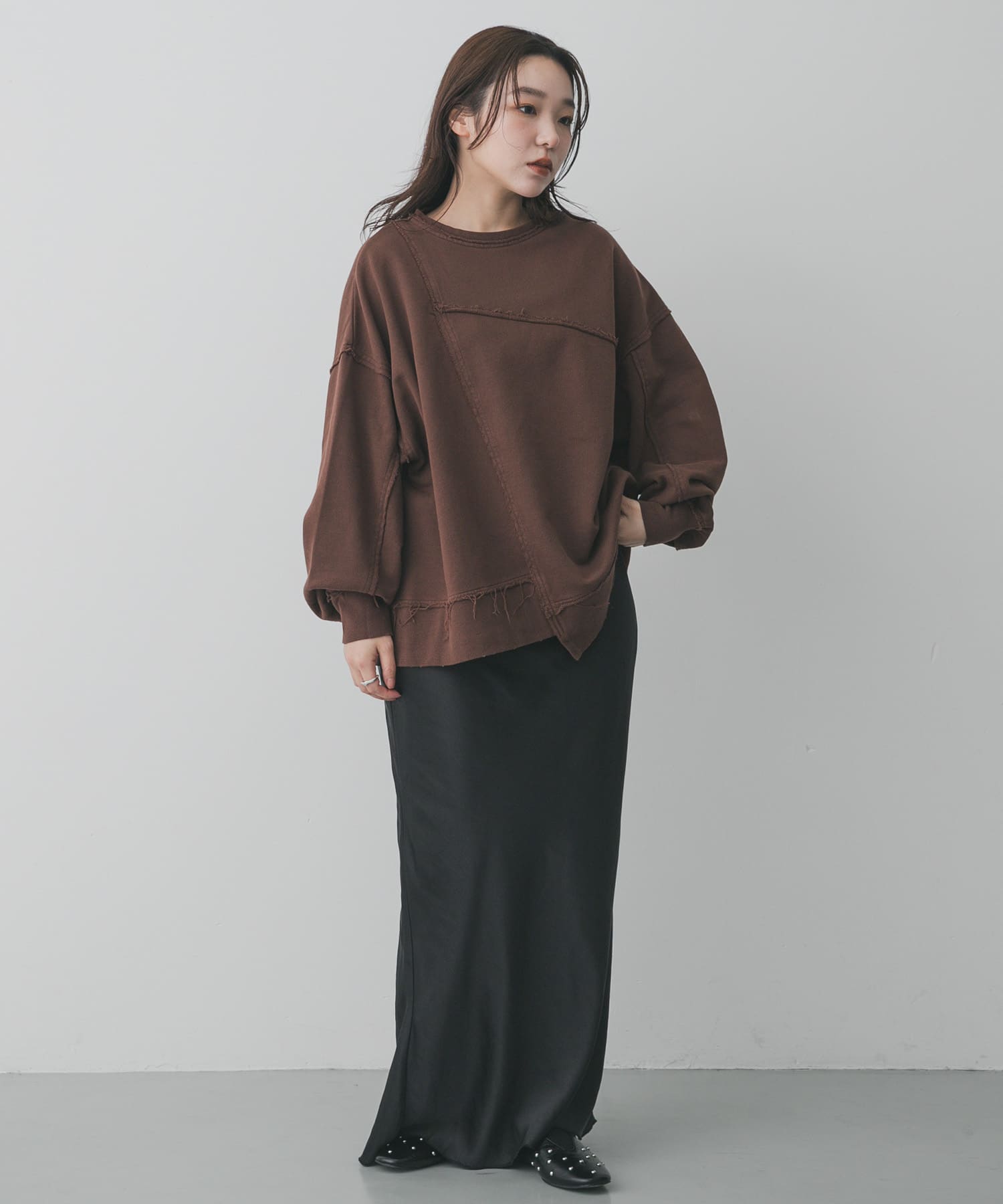 身長：158cm サイズ：one
