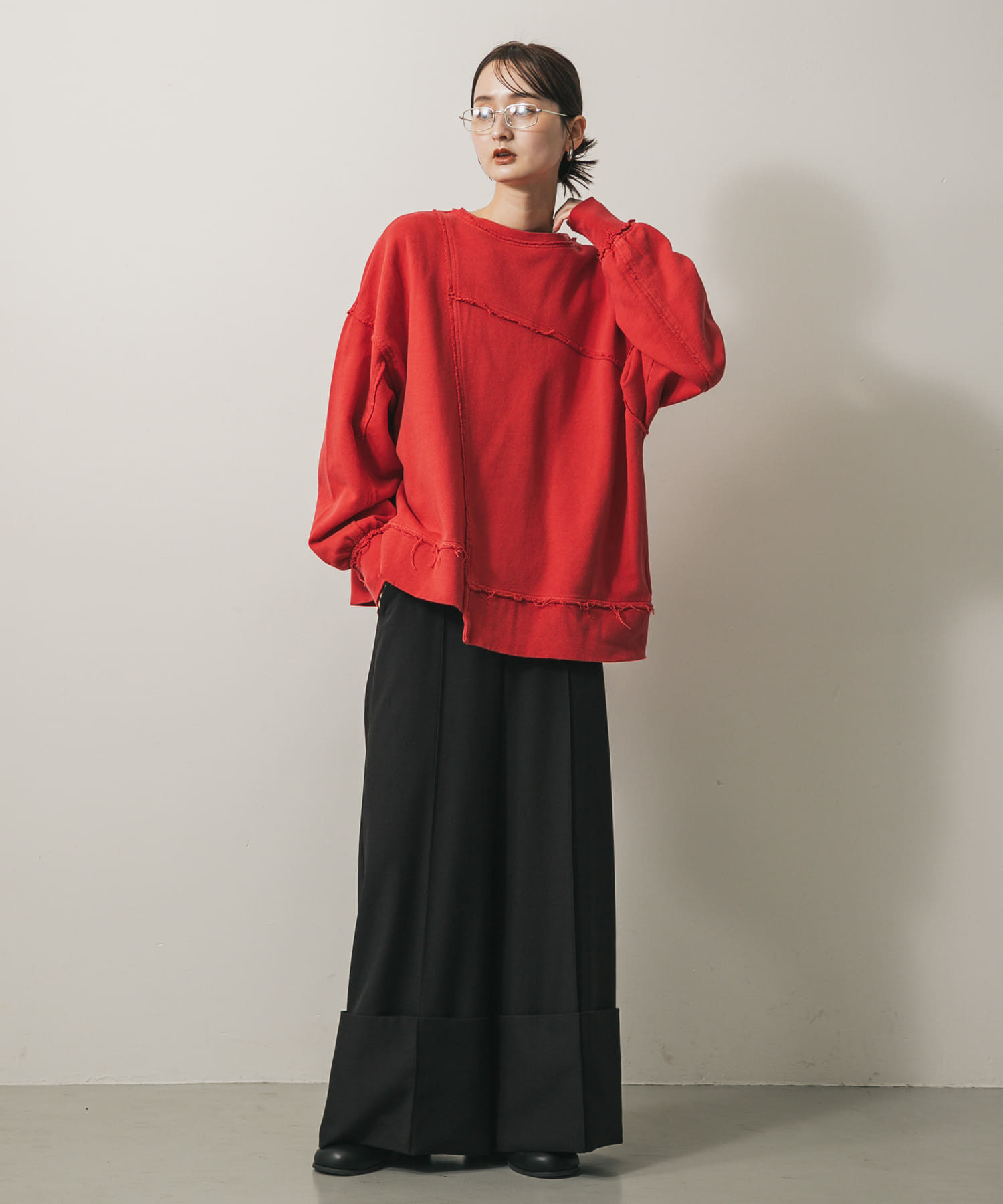 身長：169cm サイズ：one