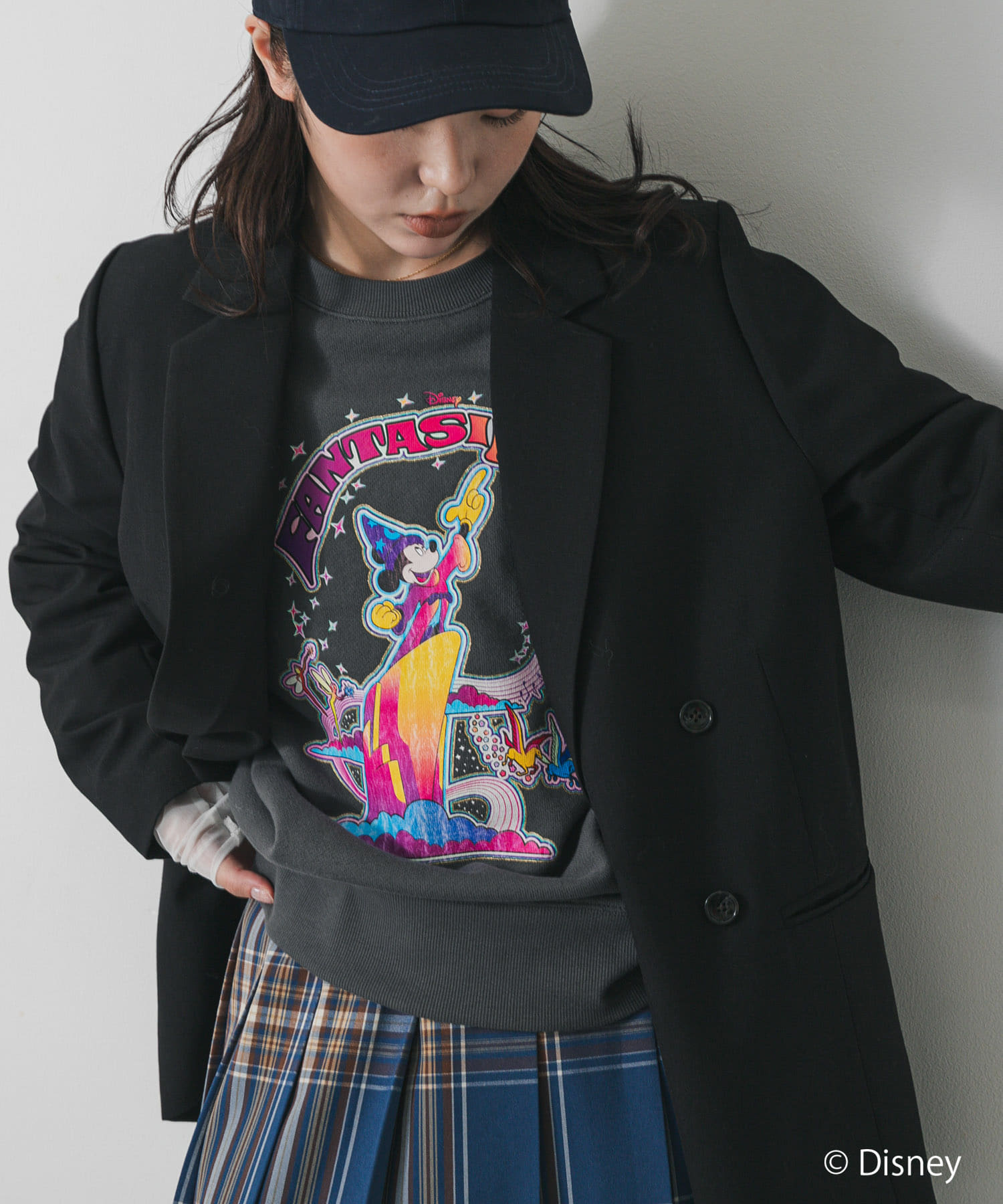 身長：158cm サイズ：one