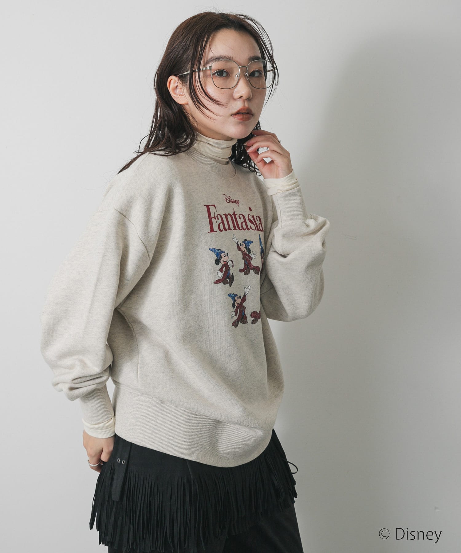 身長：158cm サイズ：one