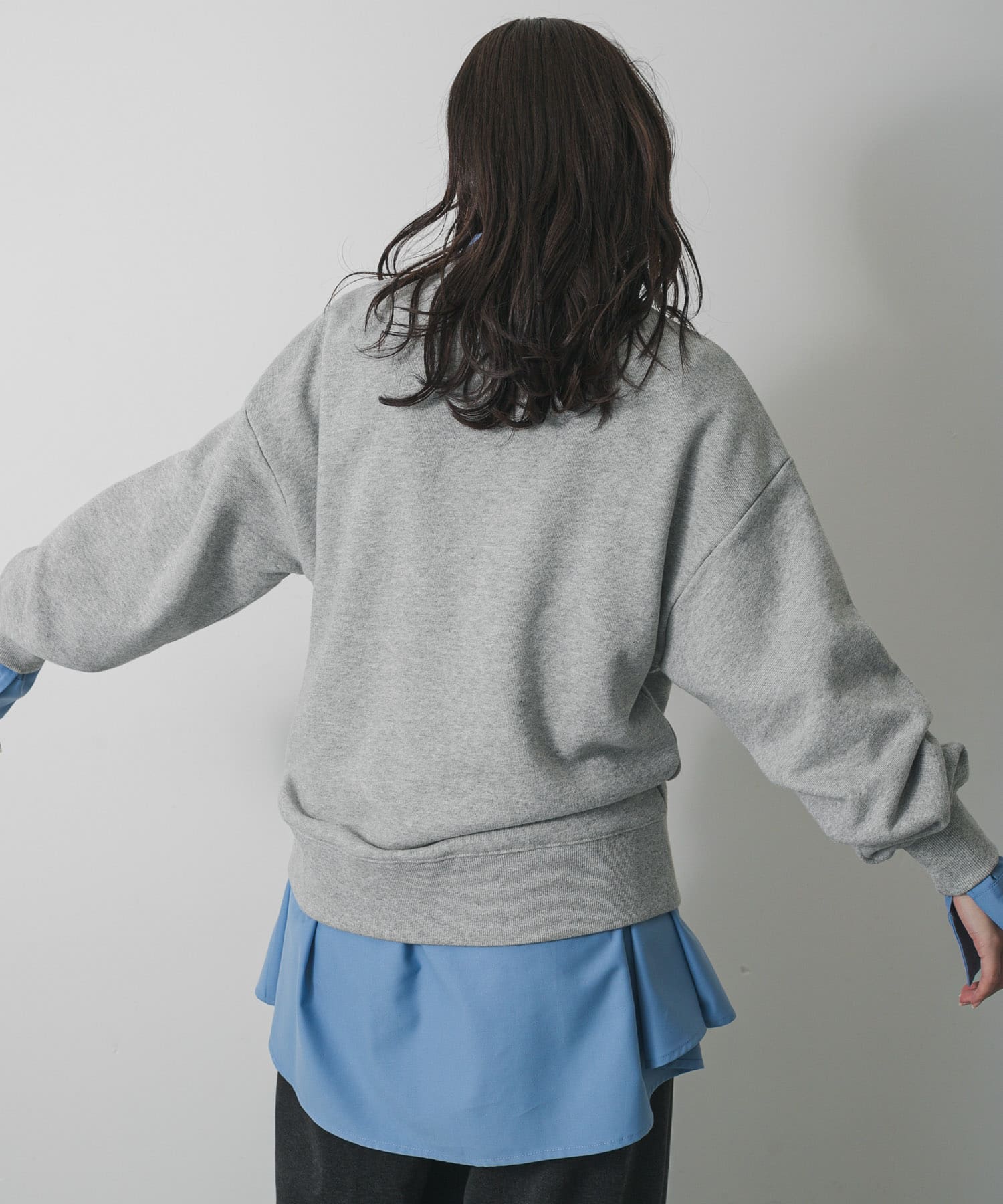 身長：158cm サイズ：one