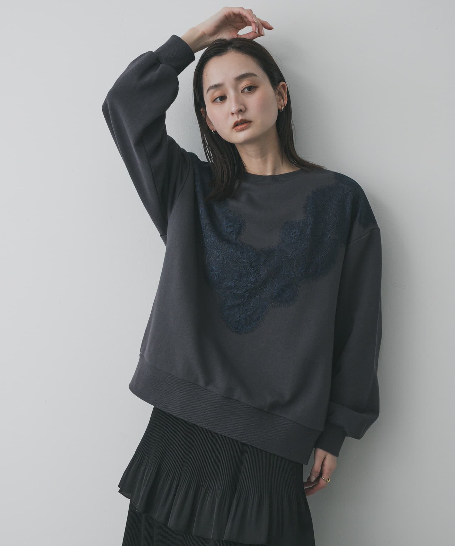 身長：169cm サイズ：one