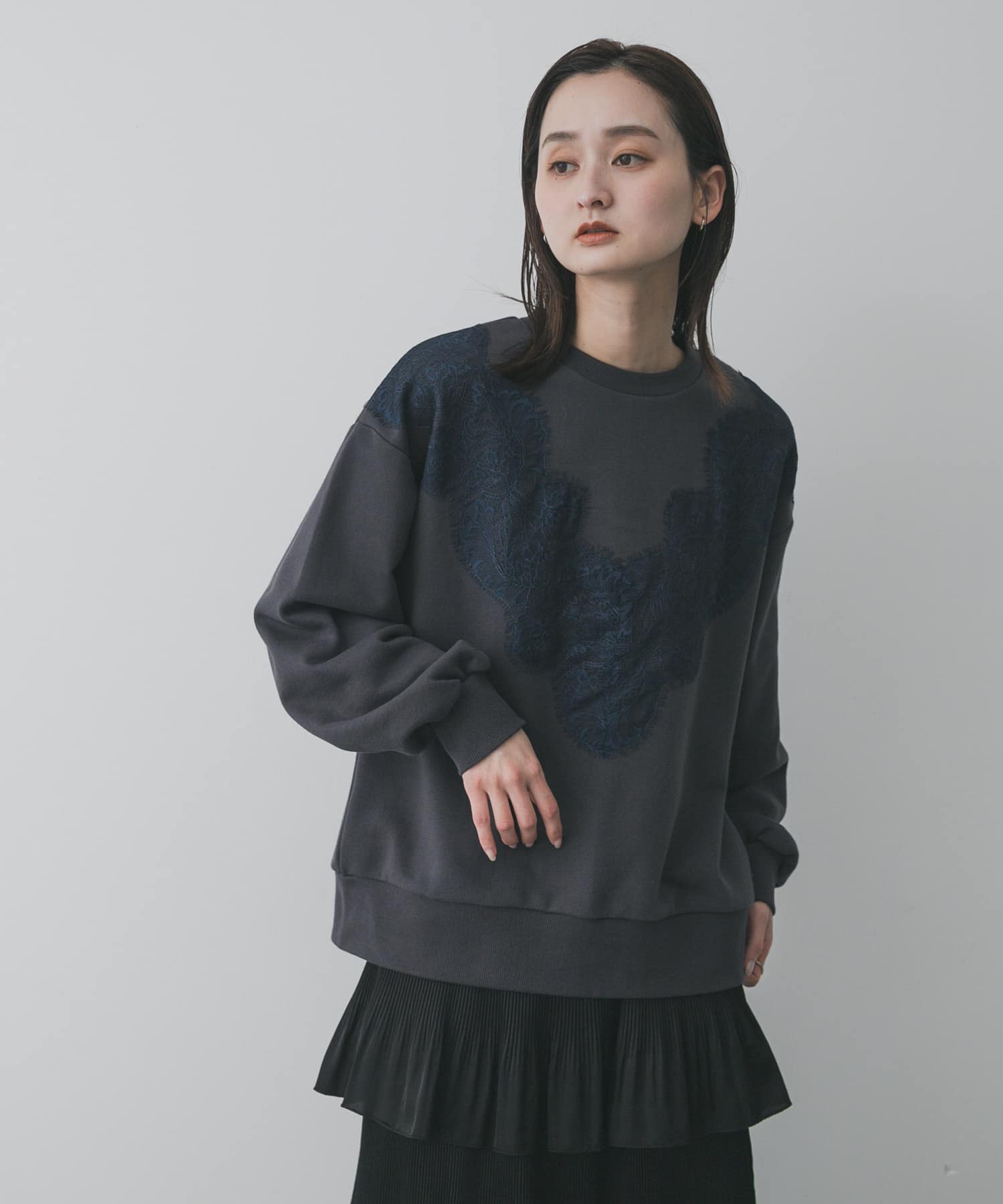 身長：169cm サイズ：one