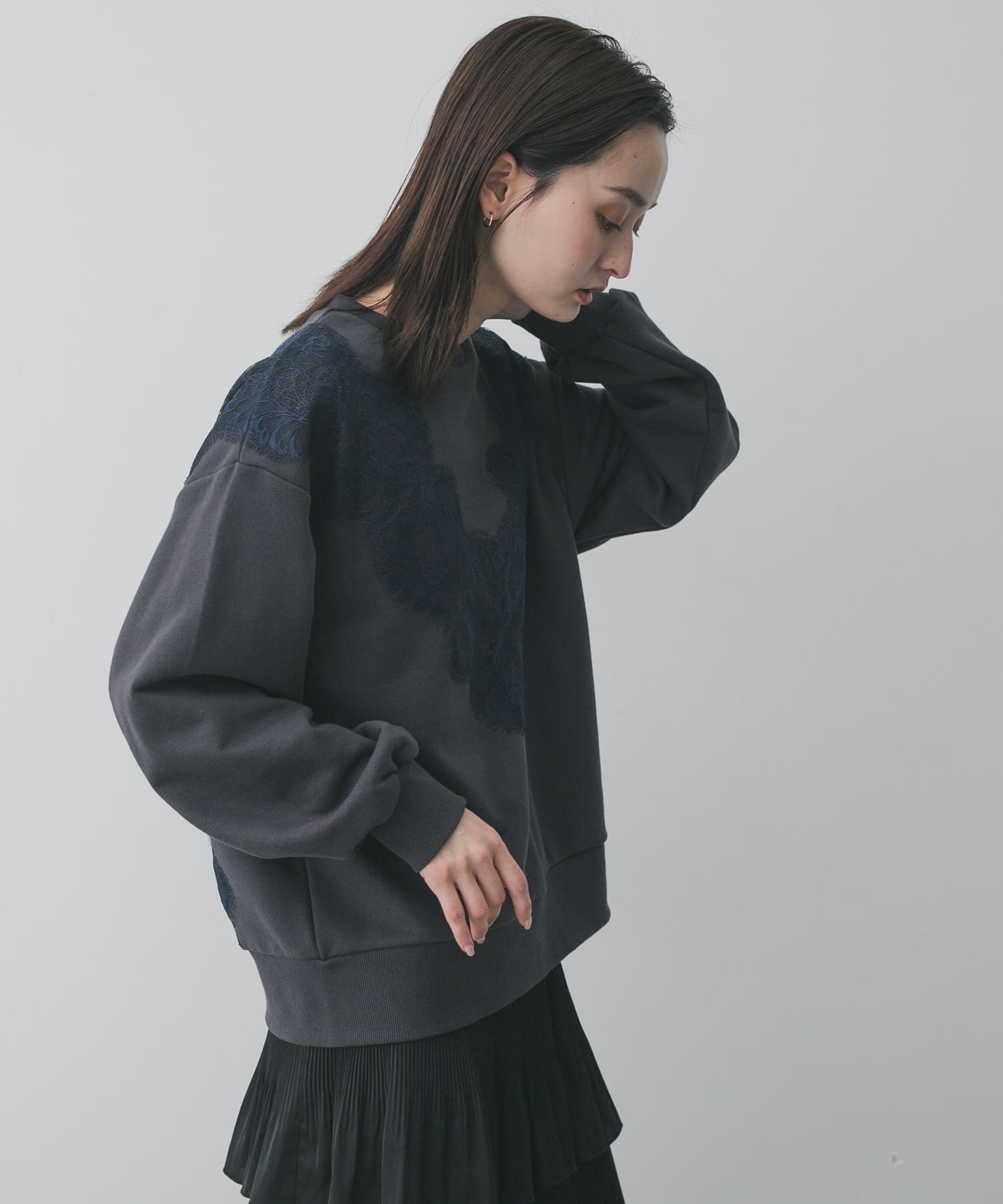 身長：169cm サイズ：one