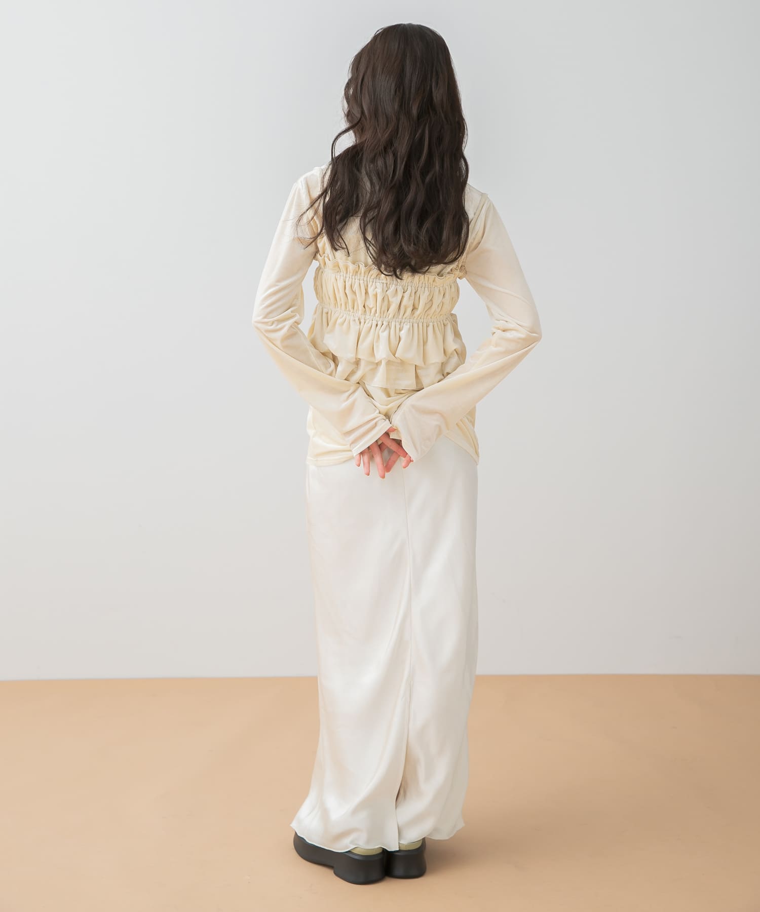 身長：160cm サイズ：one