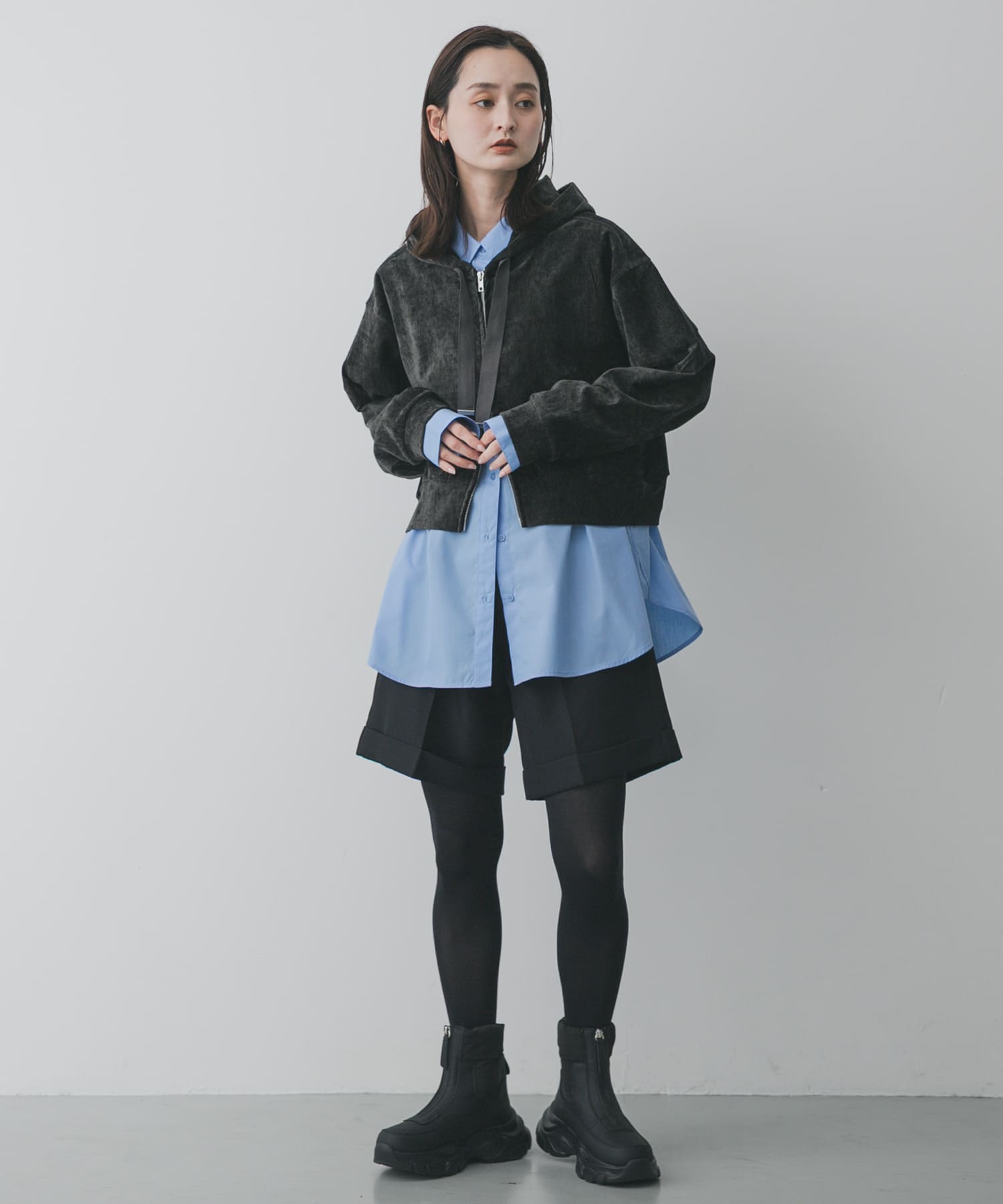 身長：169cm サイズ：one