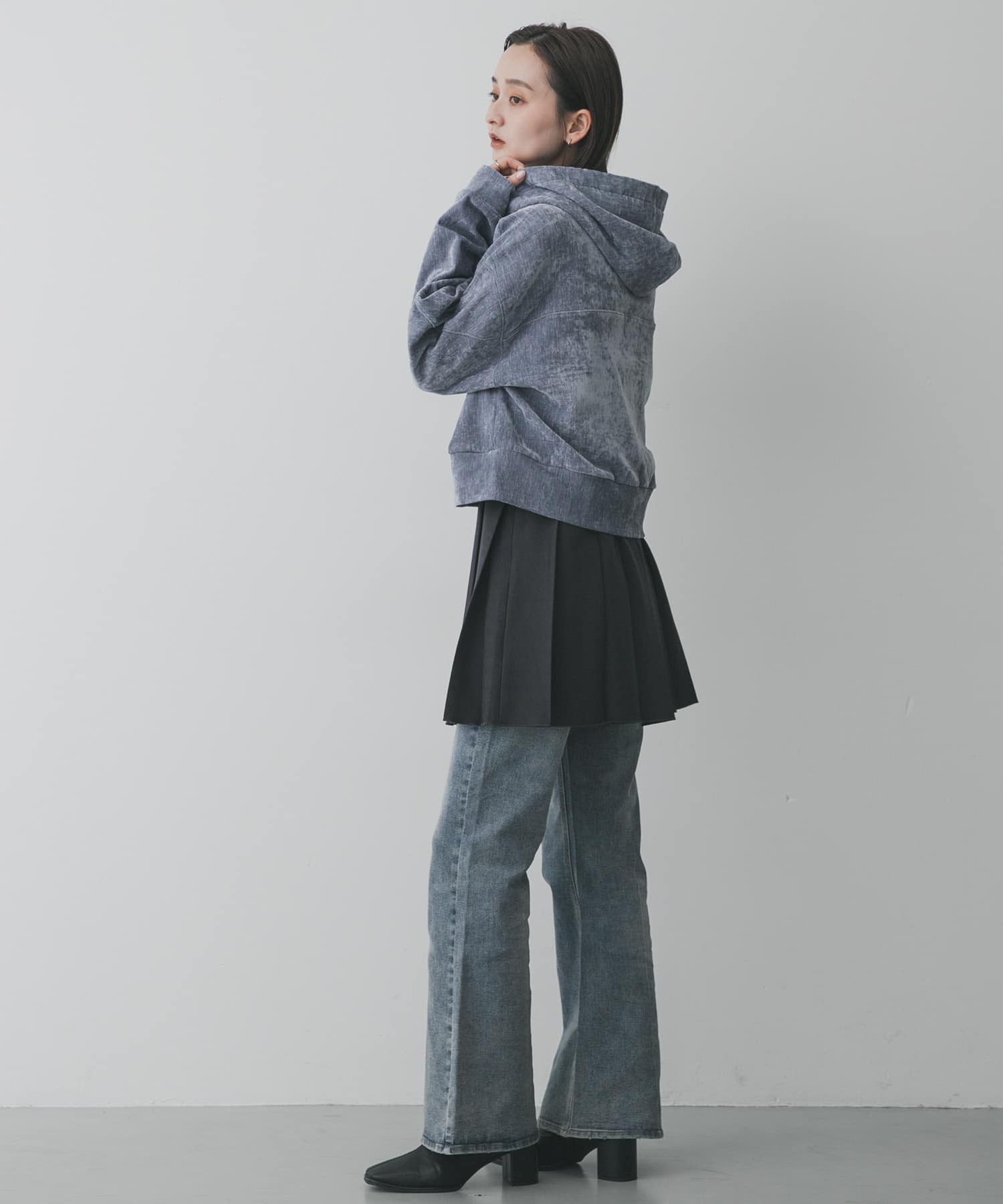 身長：169cm サイズ：one