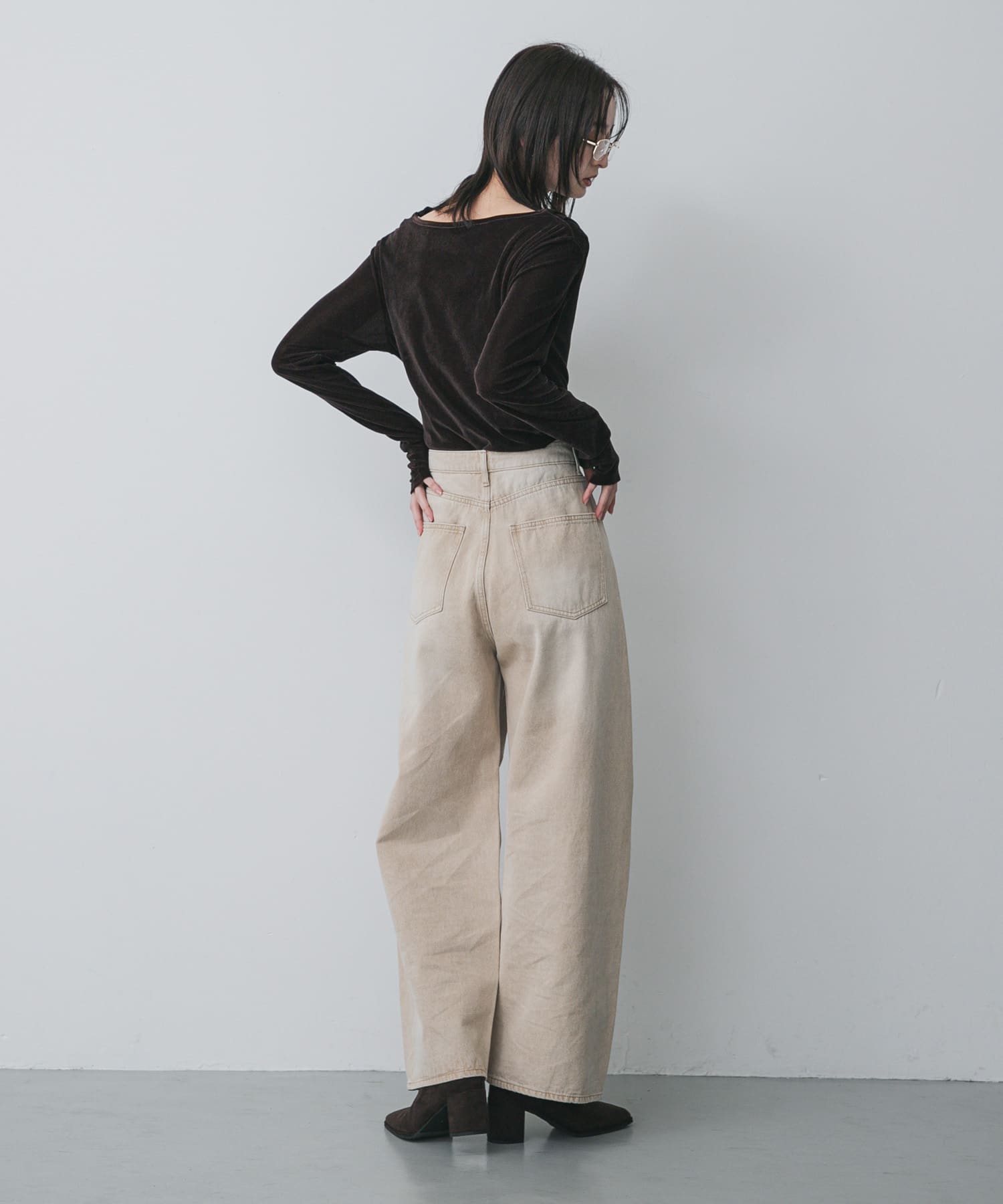 身長：169cm サイズ：one