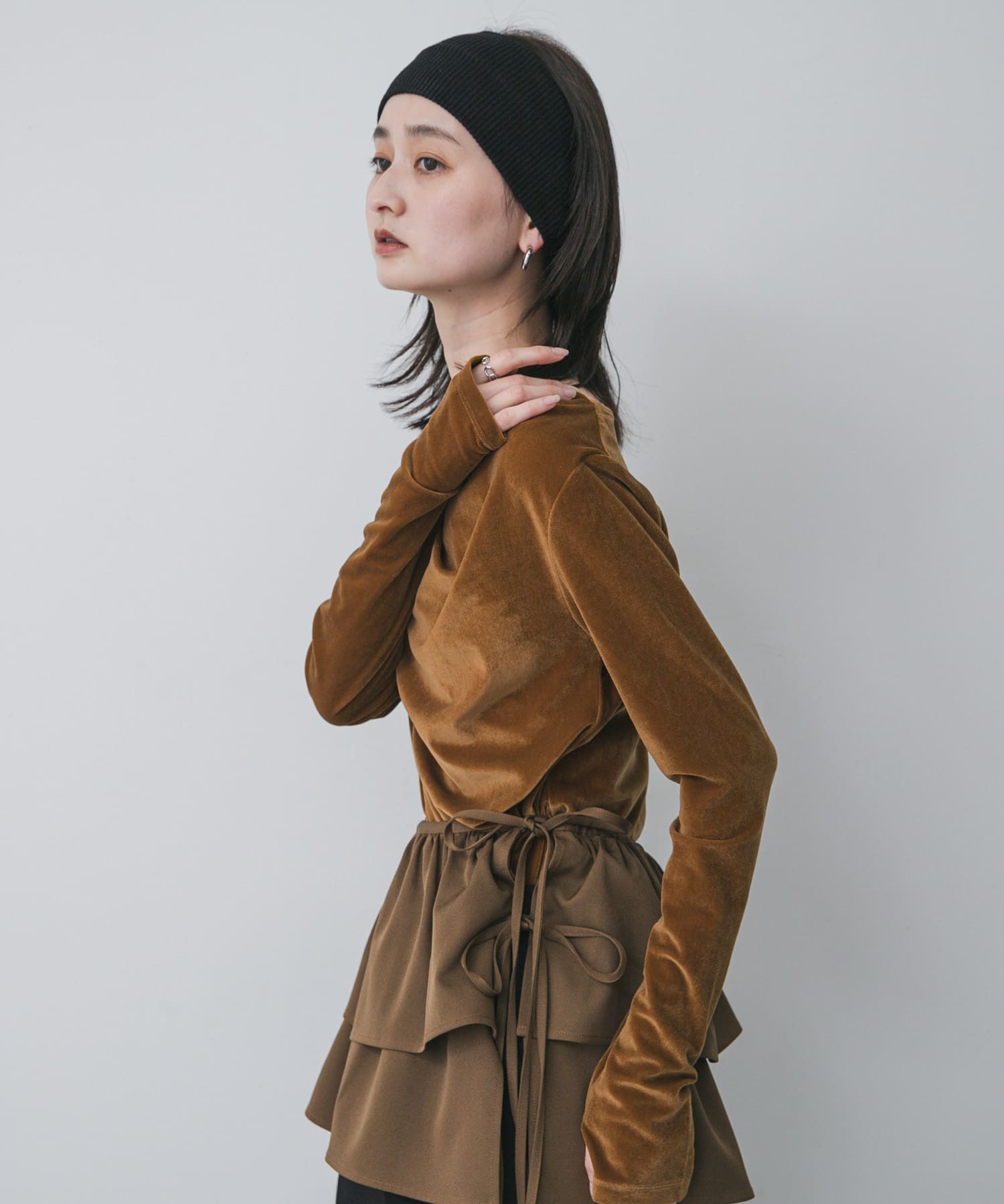 身長：169cm サイズ：one