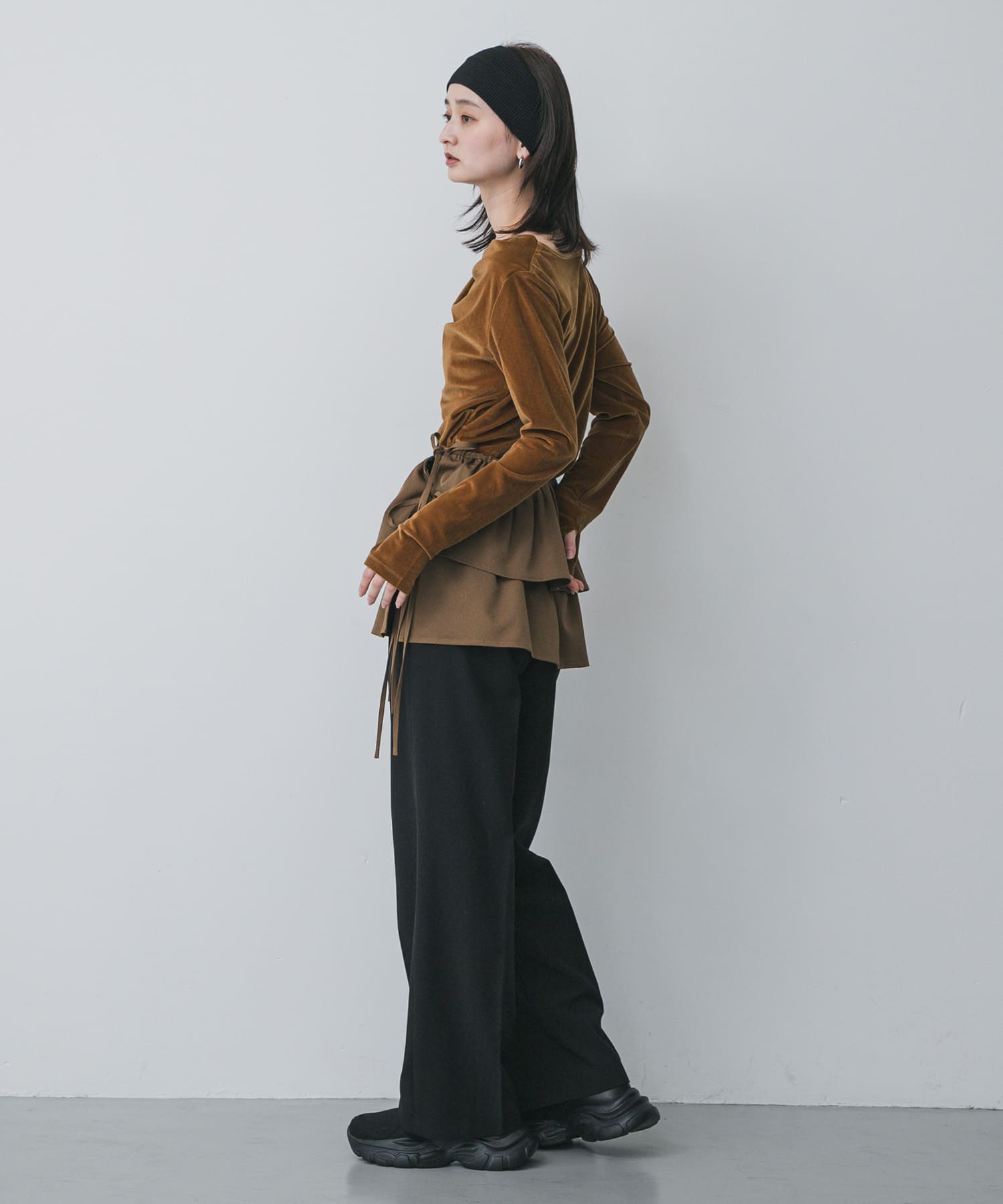 身長：169cm サイズ：one