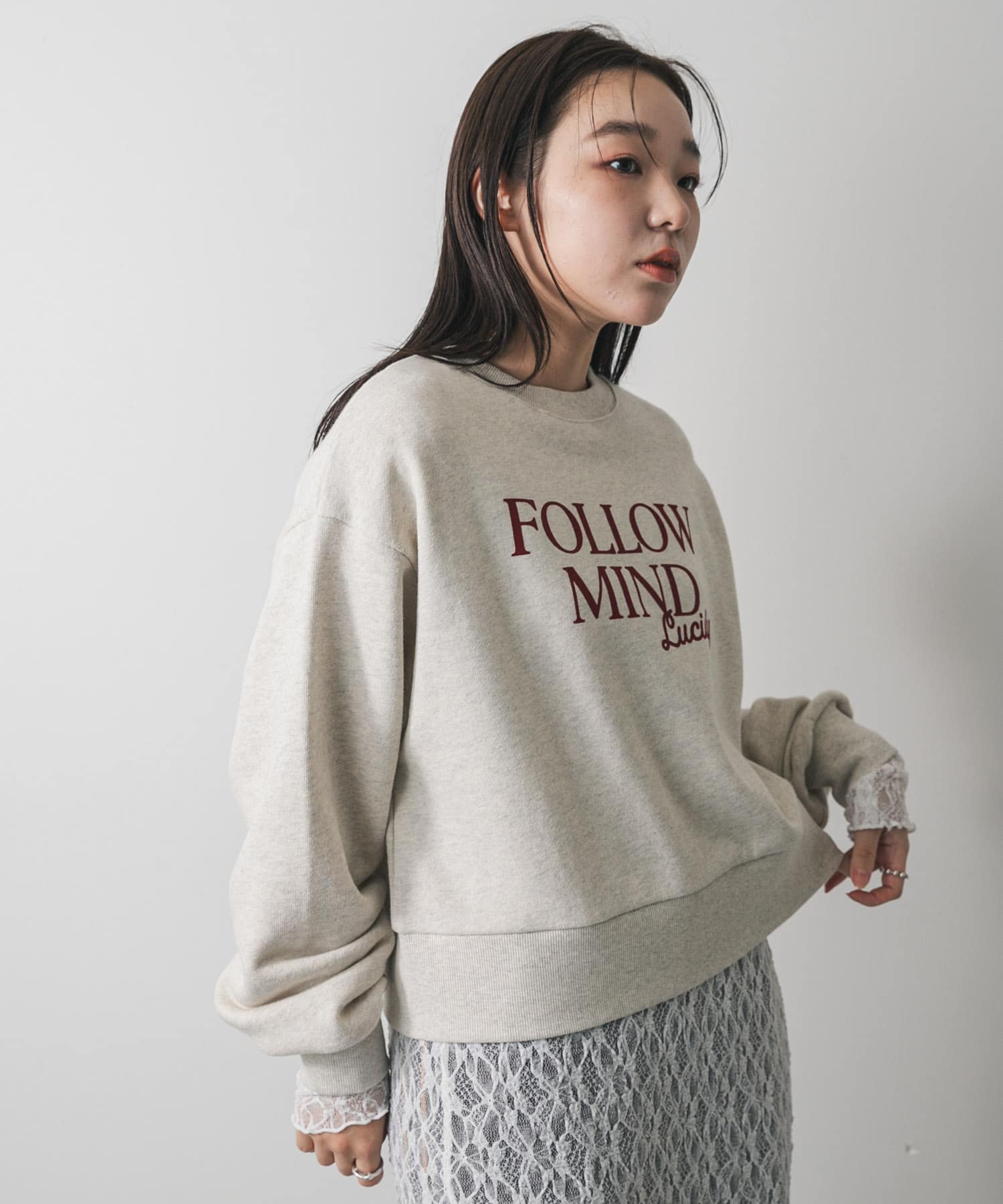 身長：158cm サイズ：one