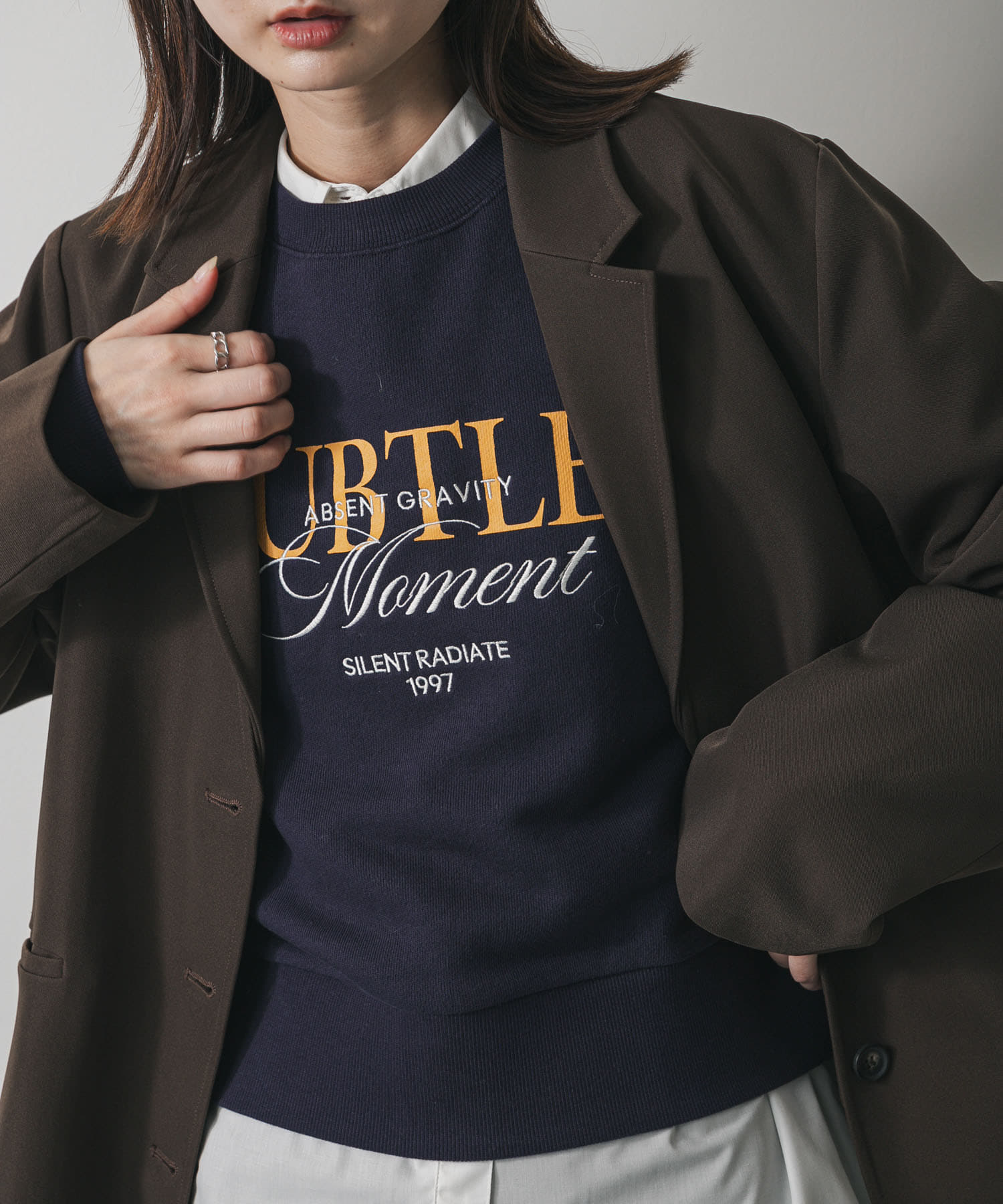 身長：169cm サイズ：one