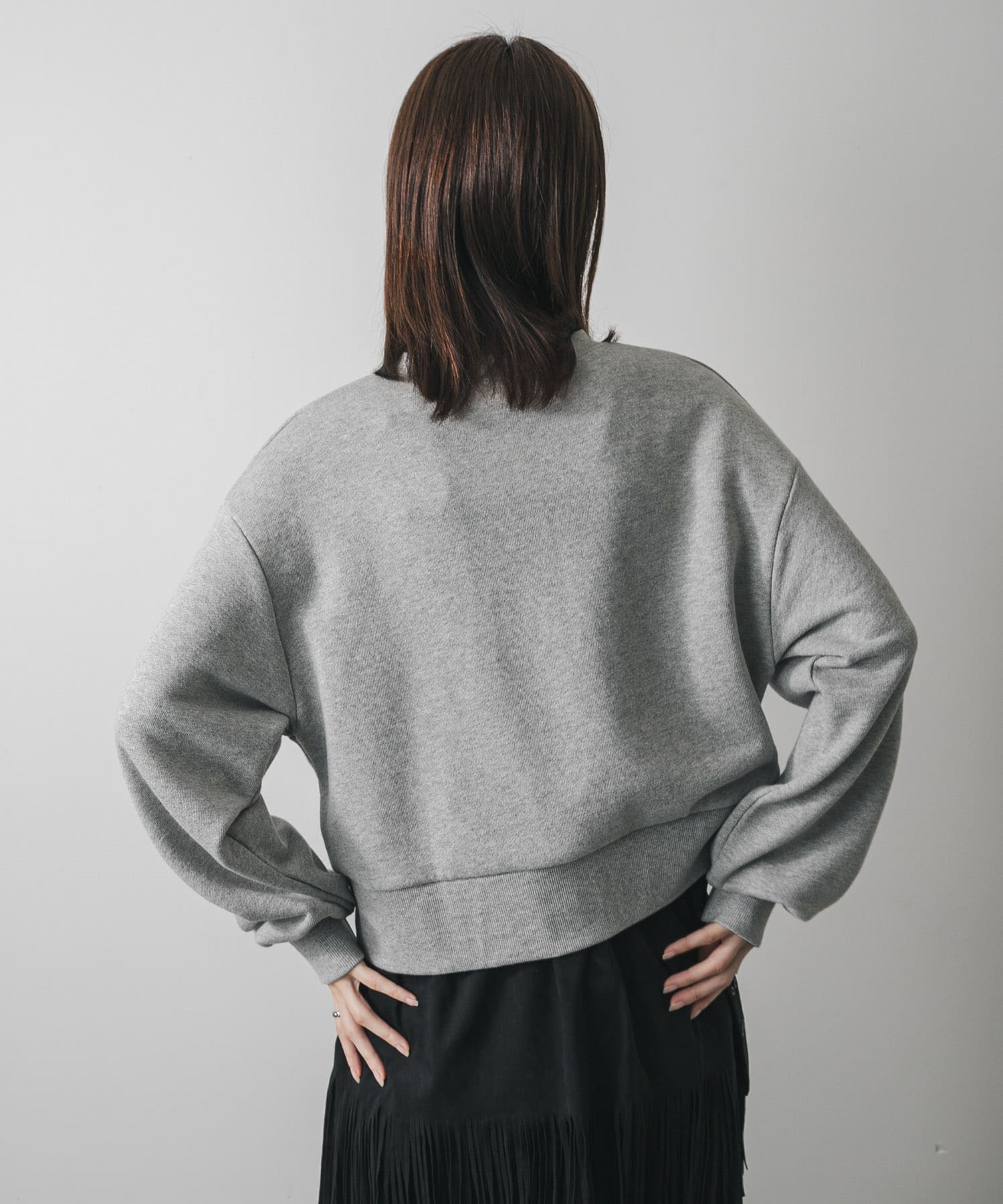 身長：169cm サイズ：one