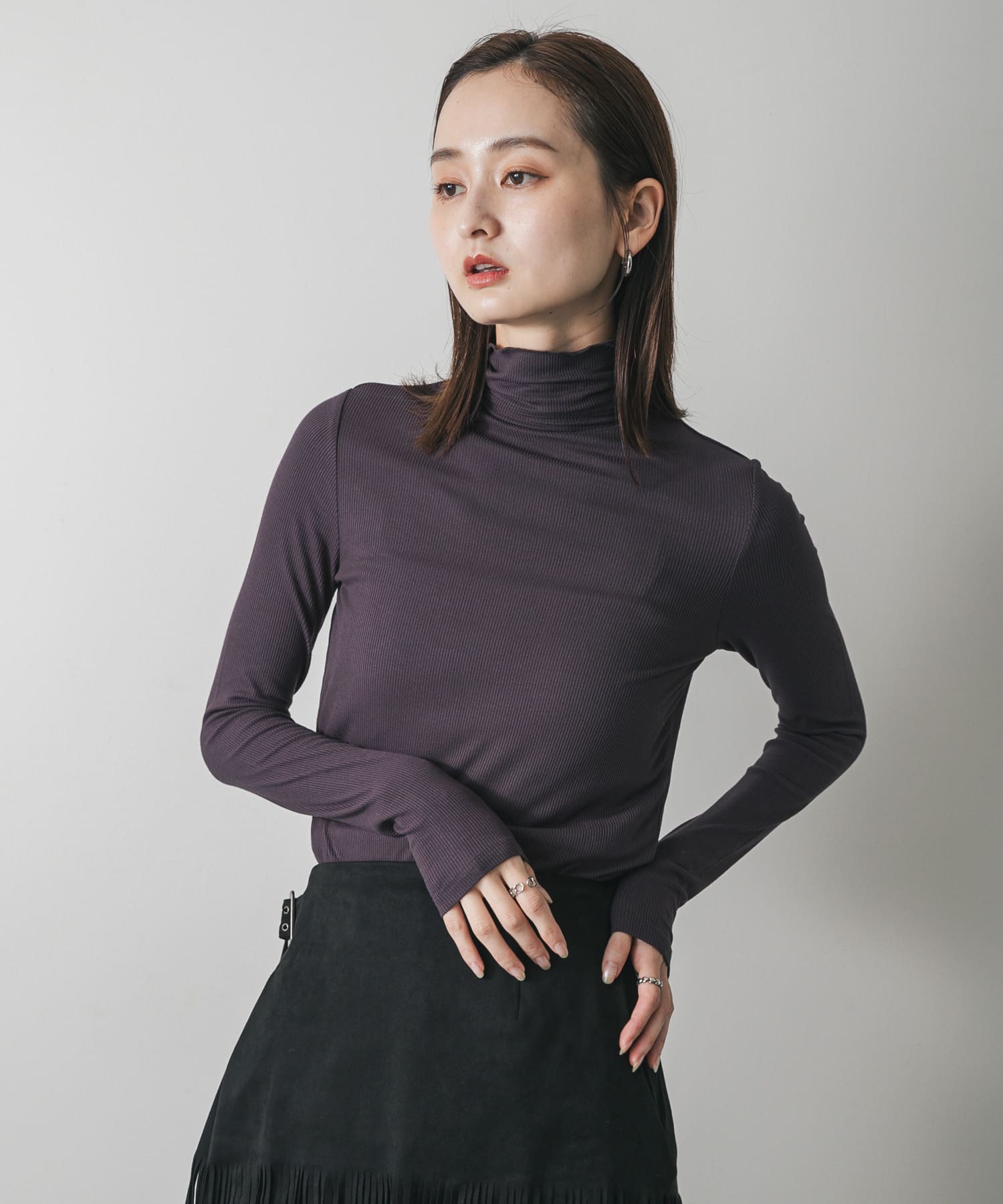 身長：169cm サイズ：one