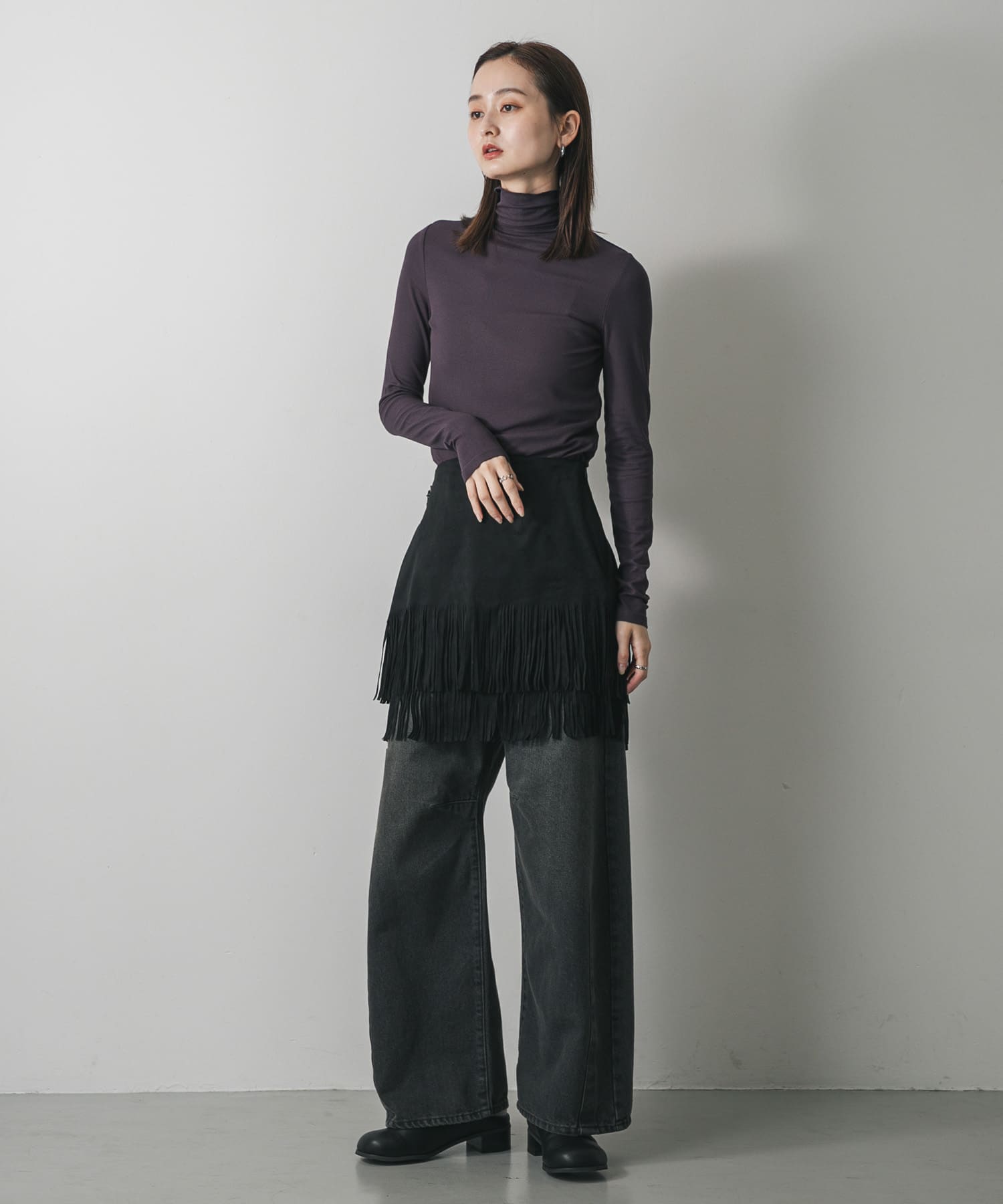 身長：169cm サイズ：one