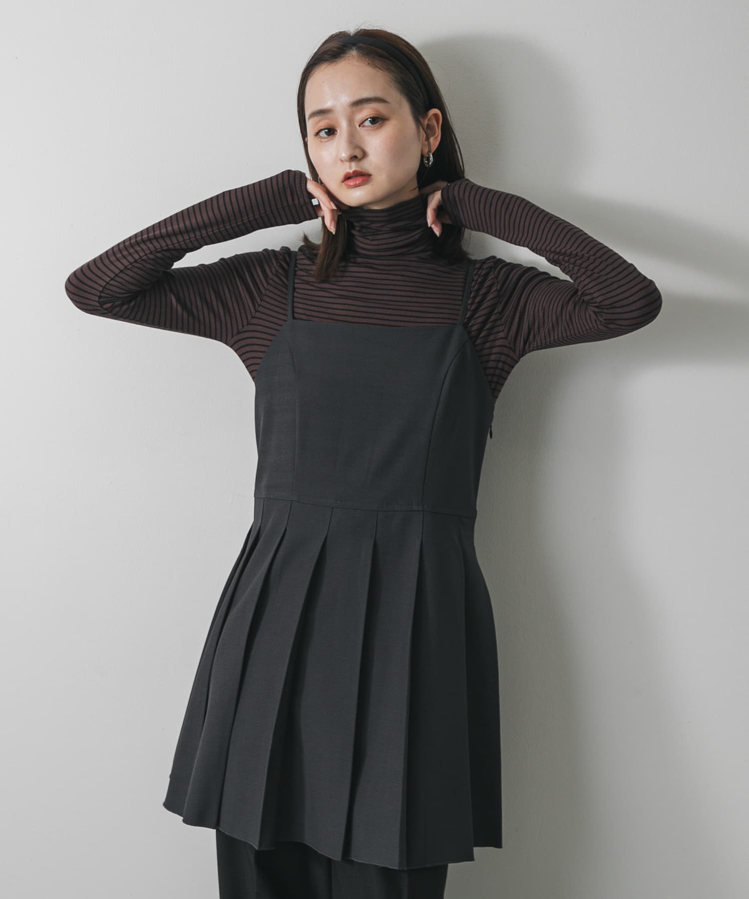 身長：169cm サイズ：one