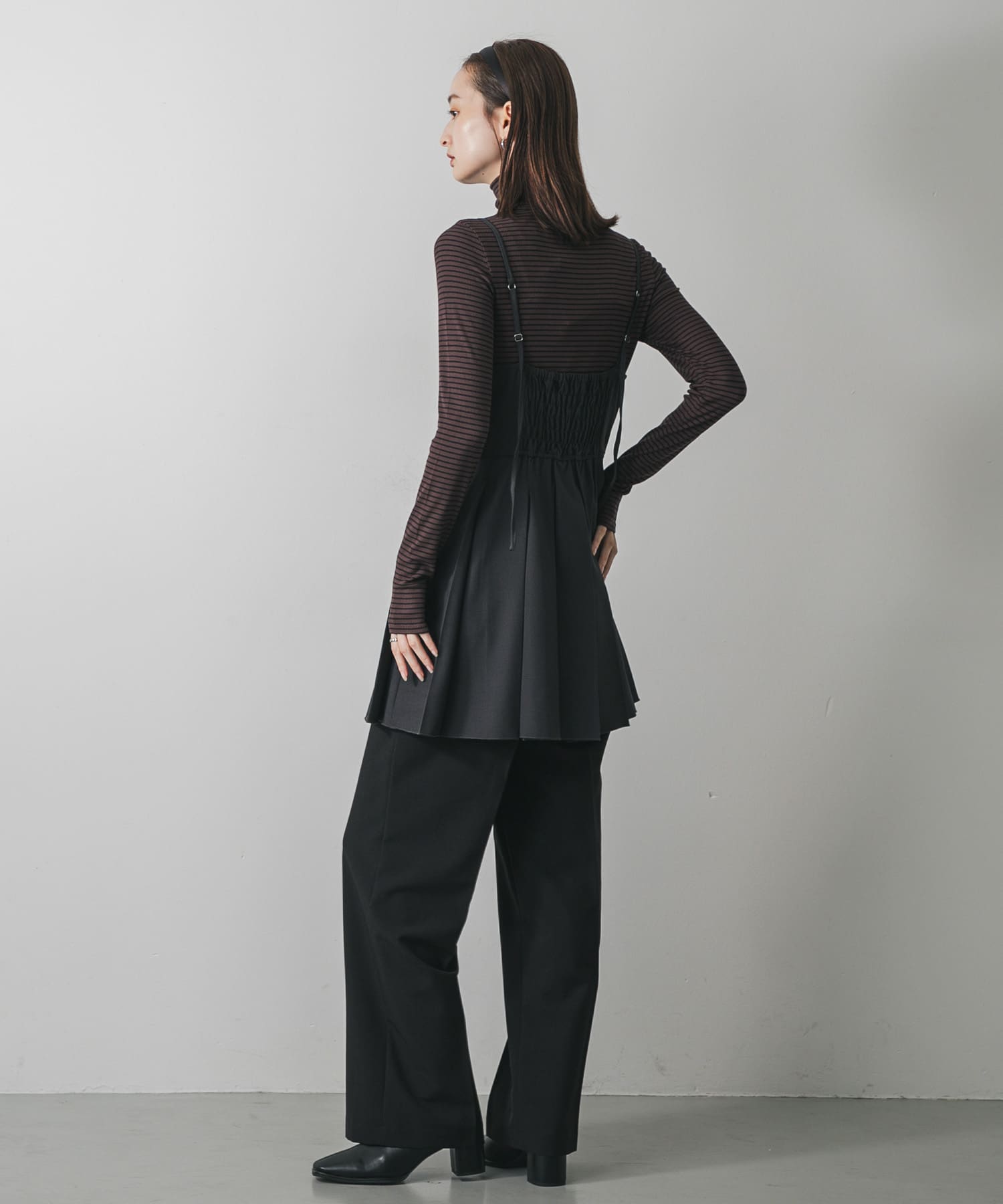 身長：169cm サイズ：one