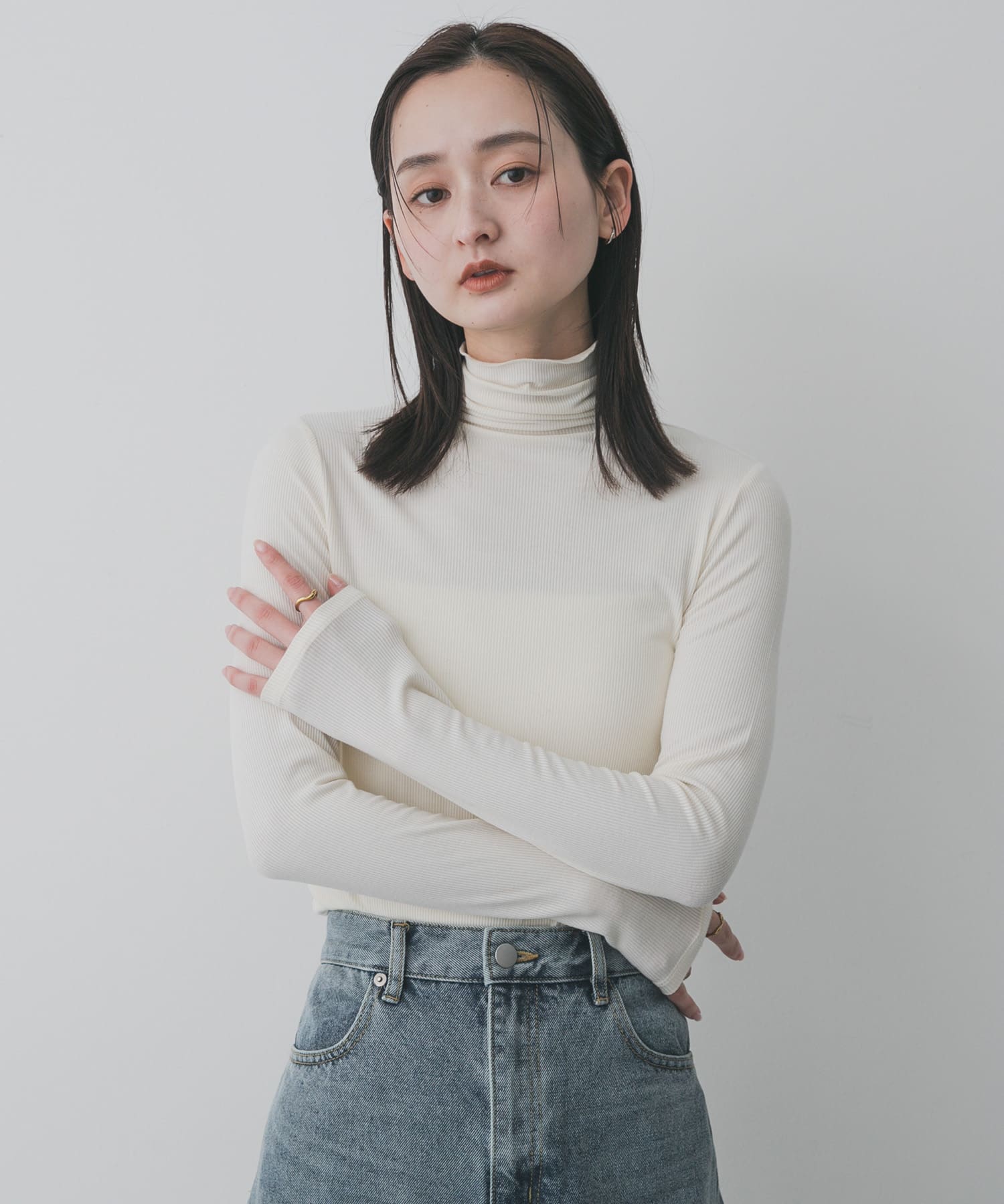 身長：169cm サイズ：one