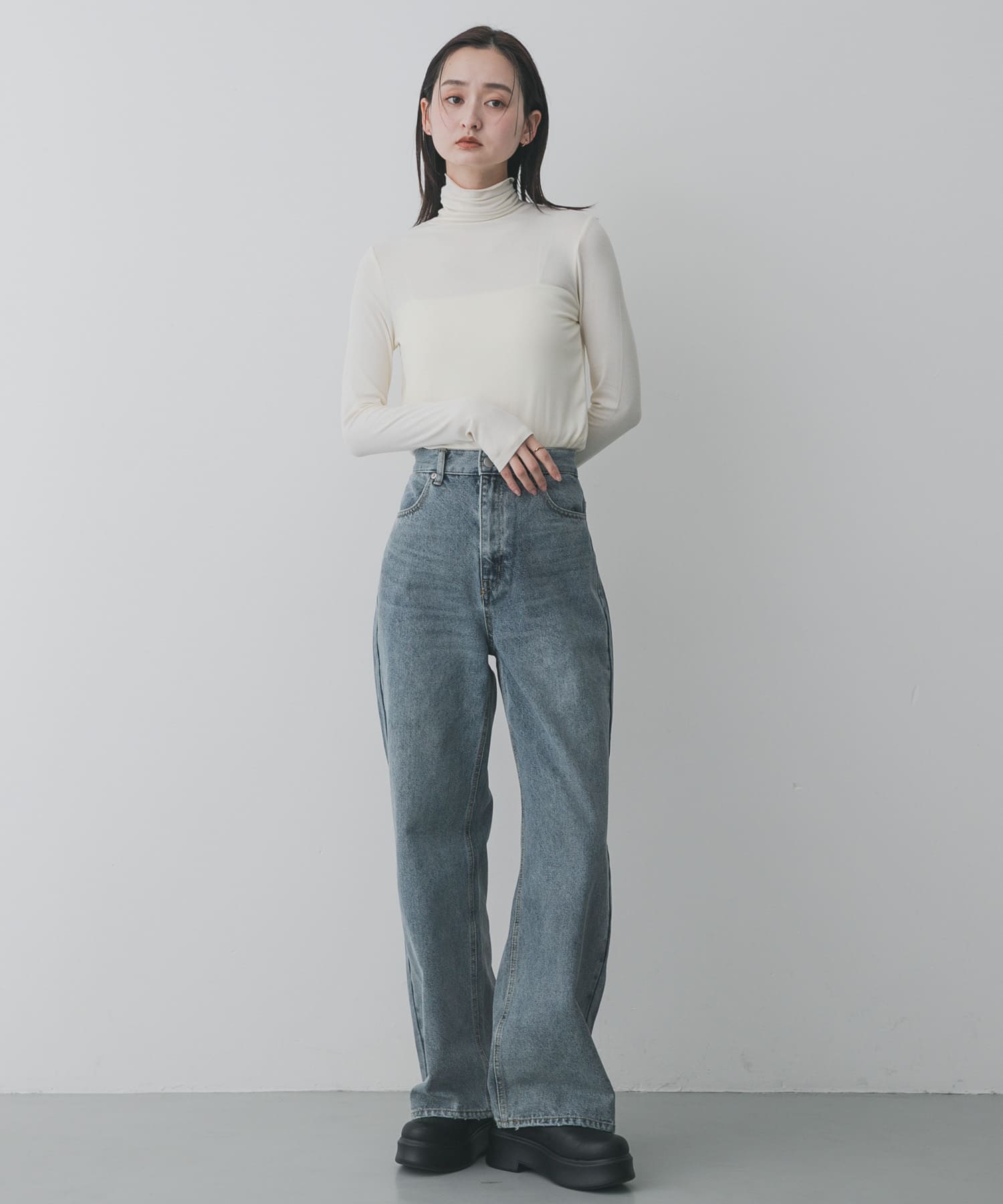 身長：169cm サイズ：one