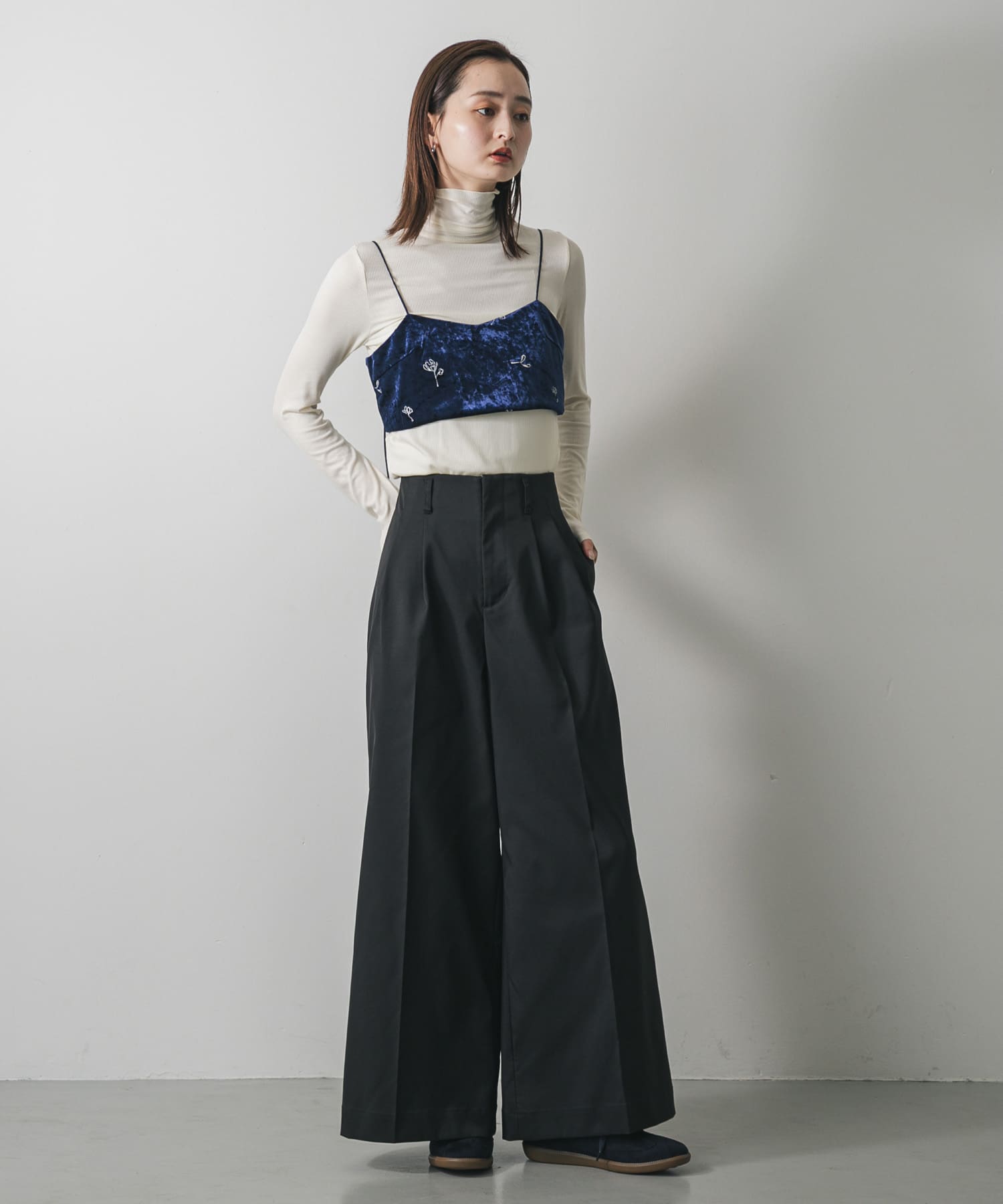 身長：169cm サイズ：one