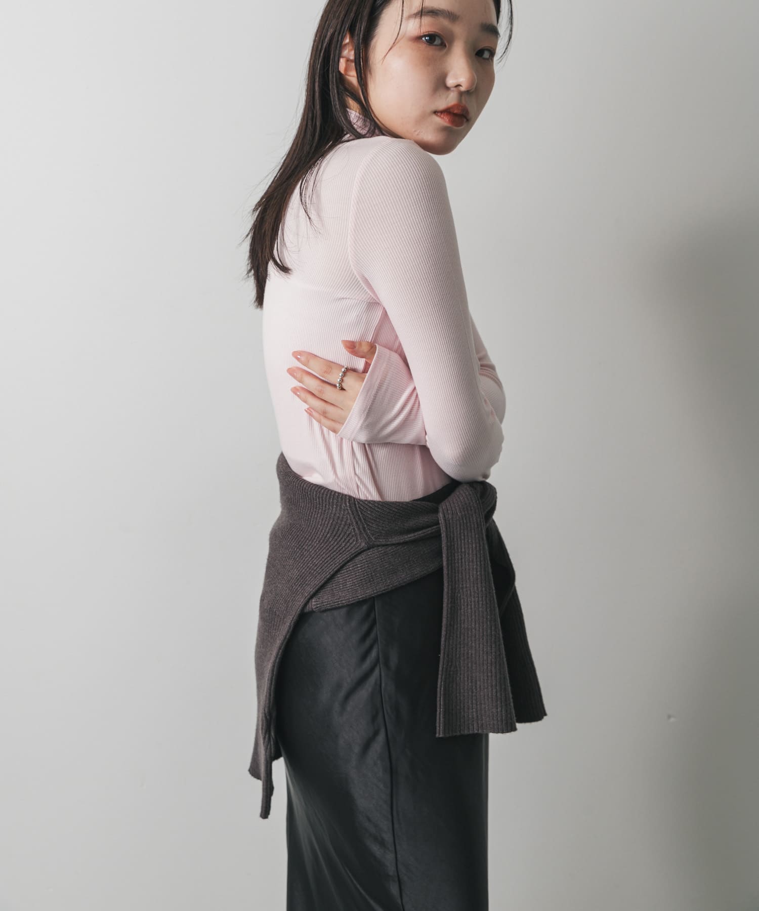 身長：158cm サイズ：one