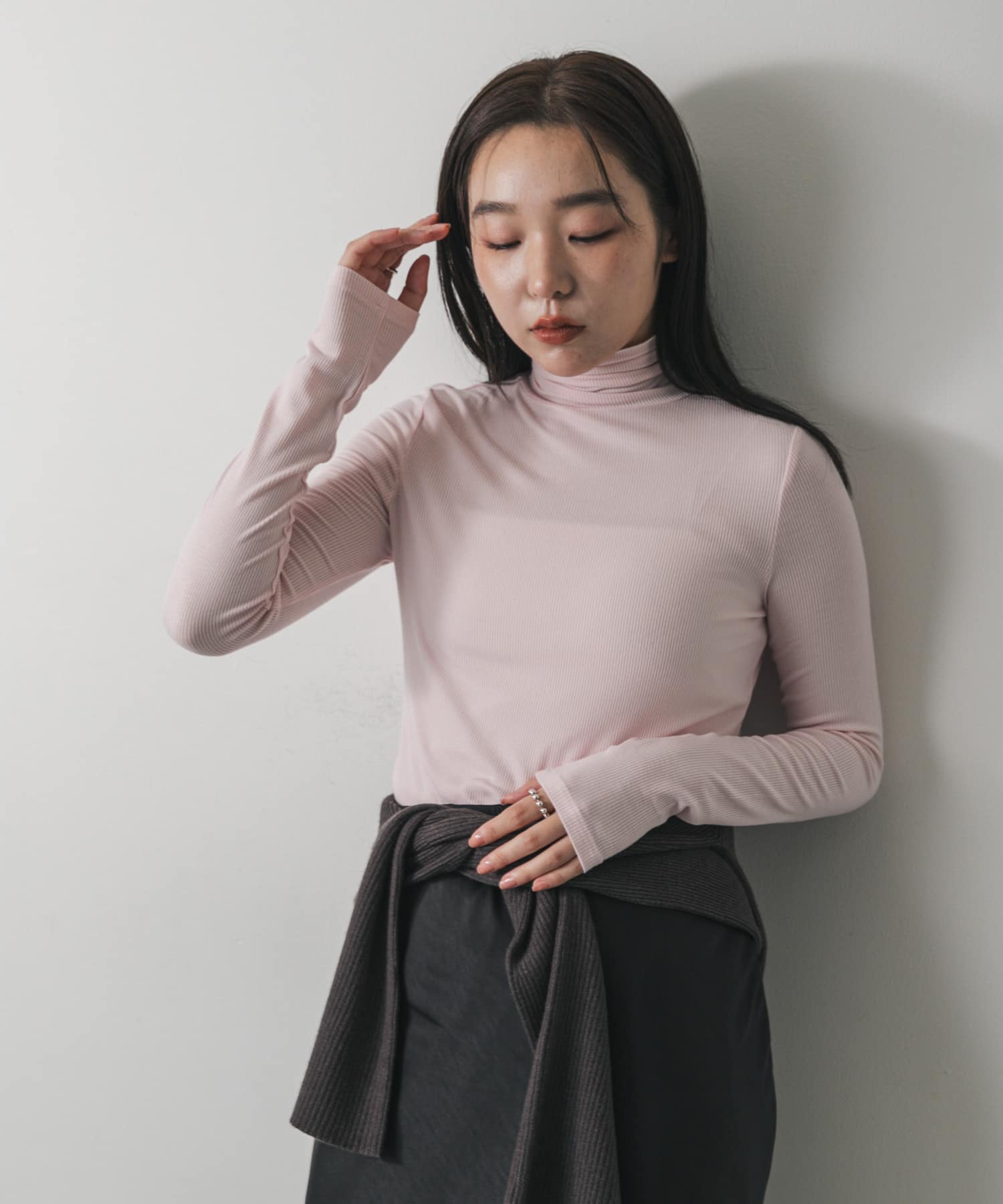 身長：158cm サイズ：one