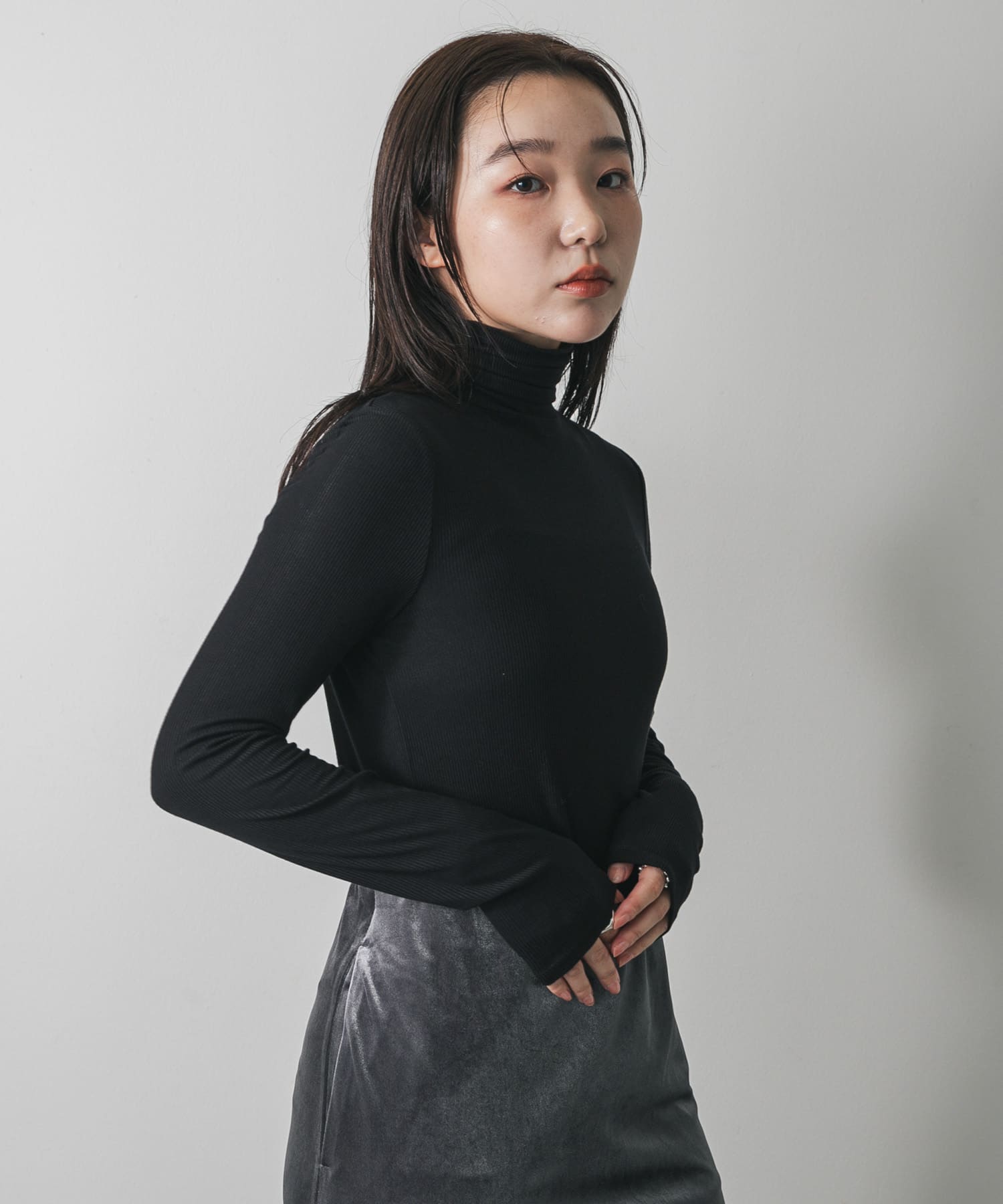 身長：158cm サイズ：one