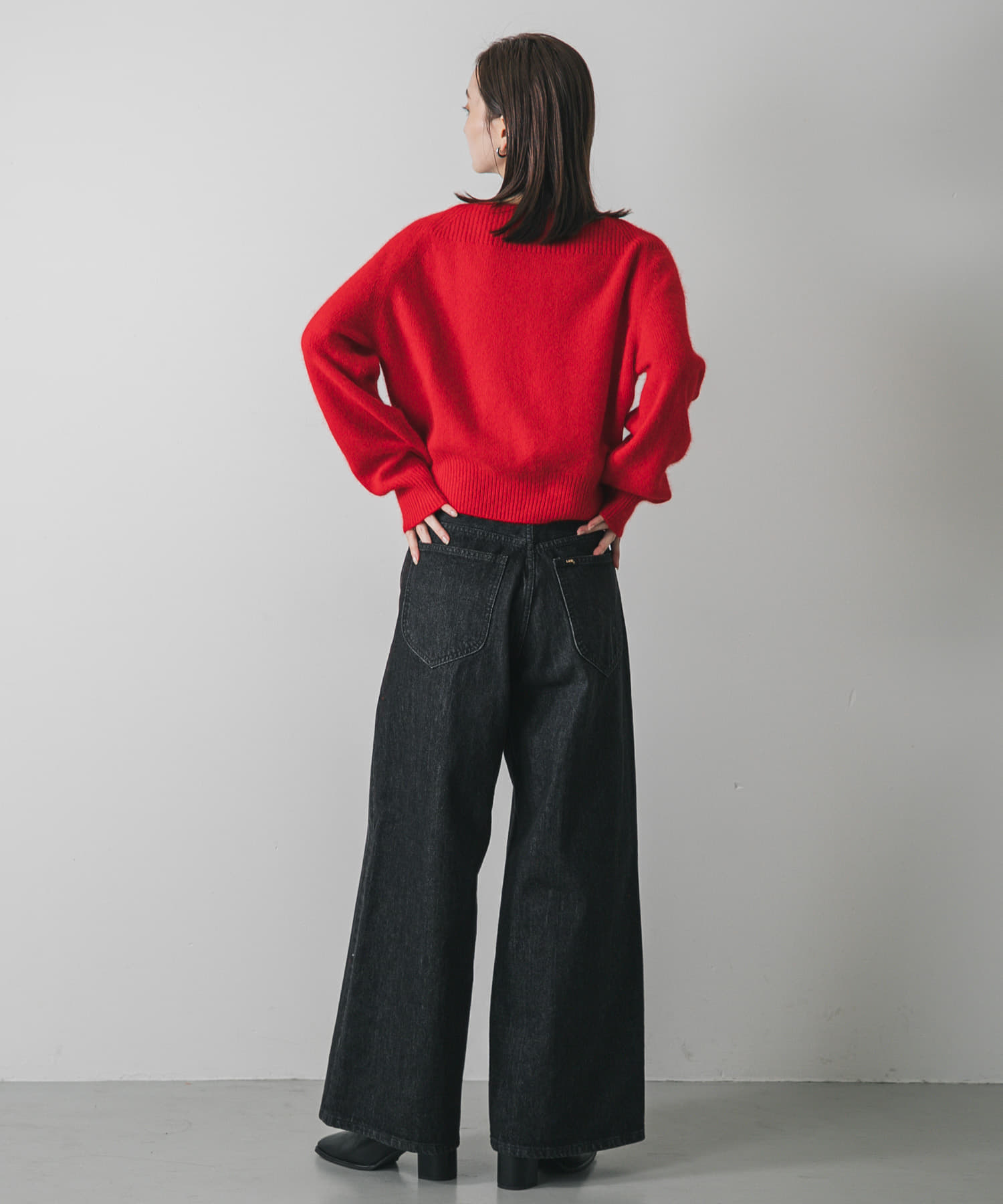 ボートネックヘアリーニット(One CHARCOAL): トップス｜URBAN RESEARCH
