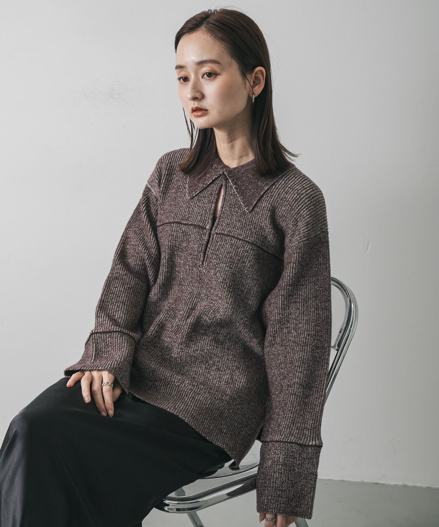 身長：169cm サイズ：one