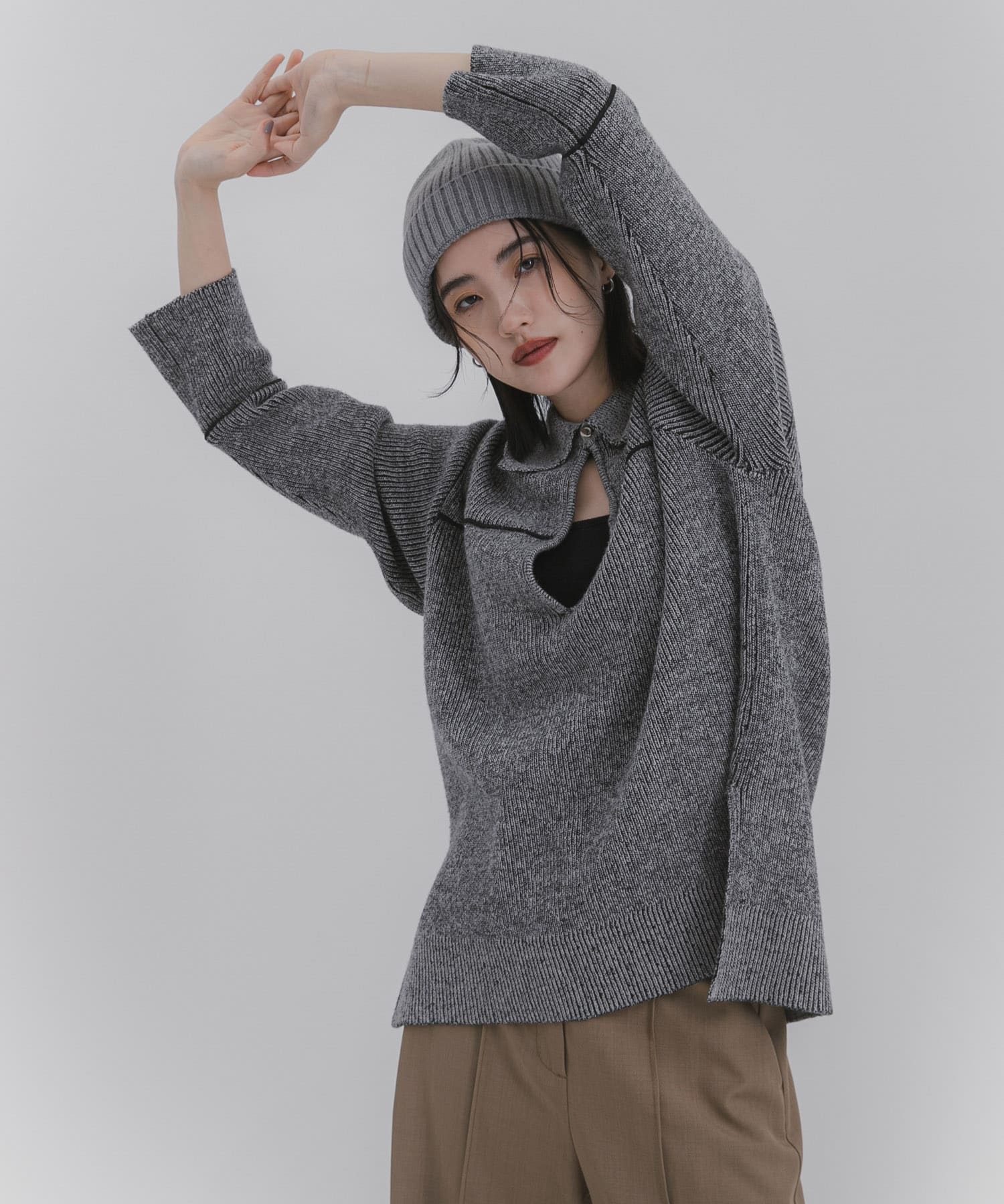 身長：162cm サイズ：one