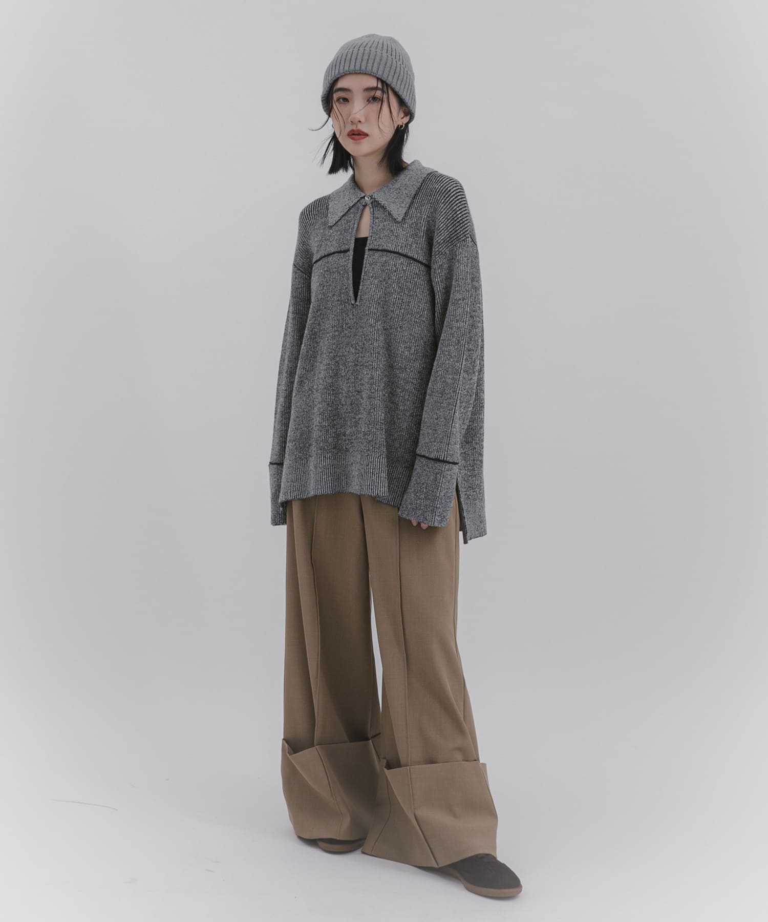 身長：162cm サイズ：one