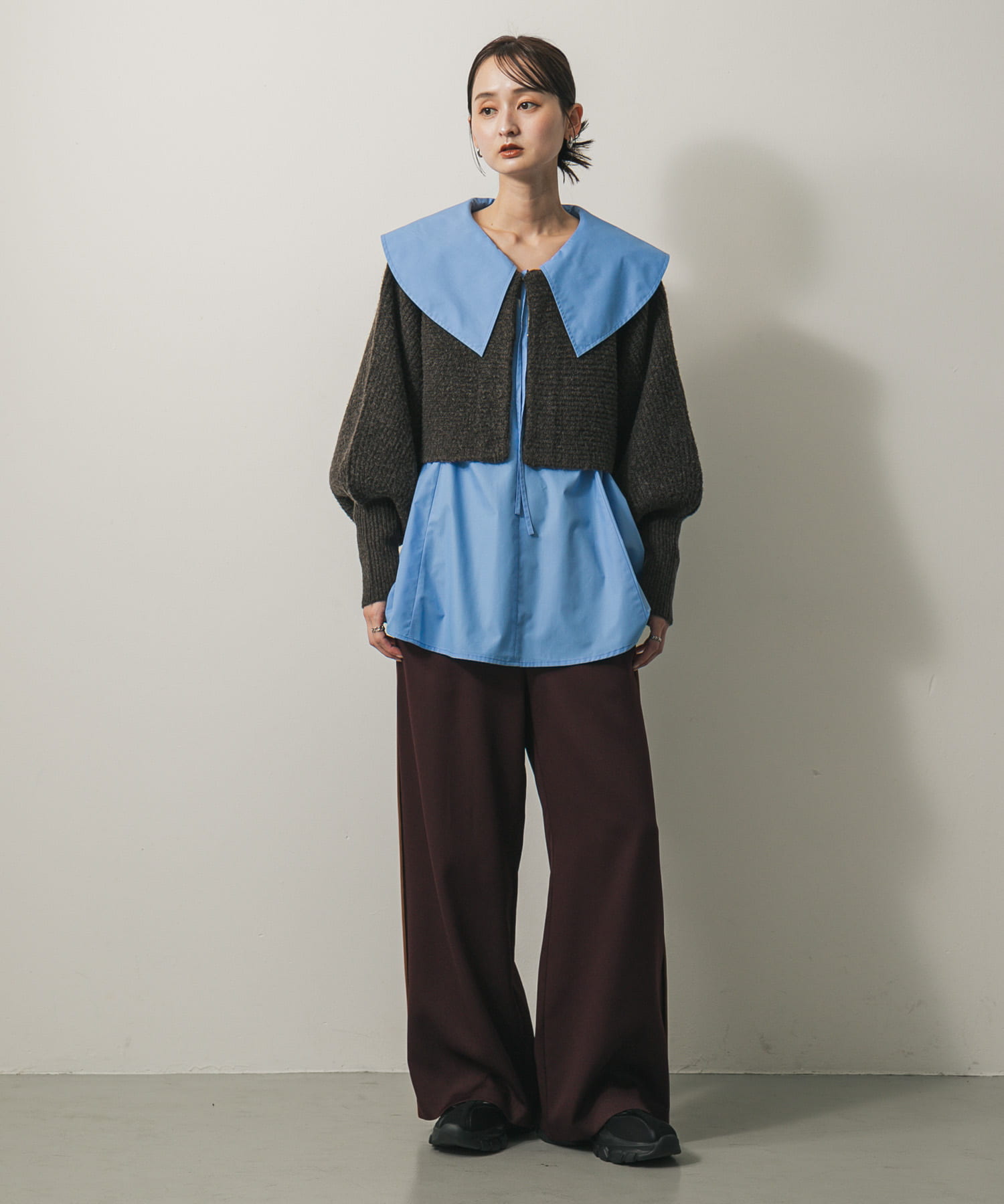 身長：169cm サイズ：one