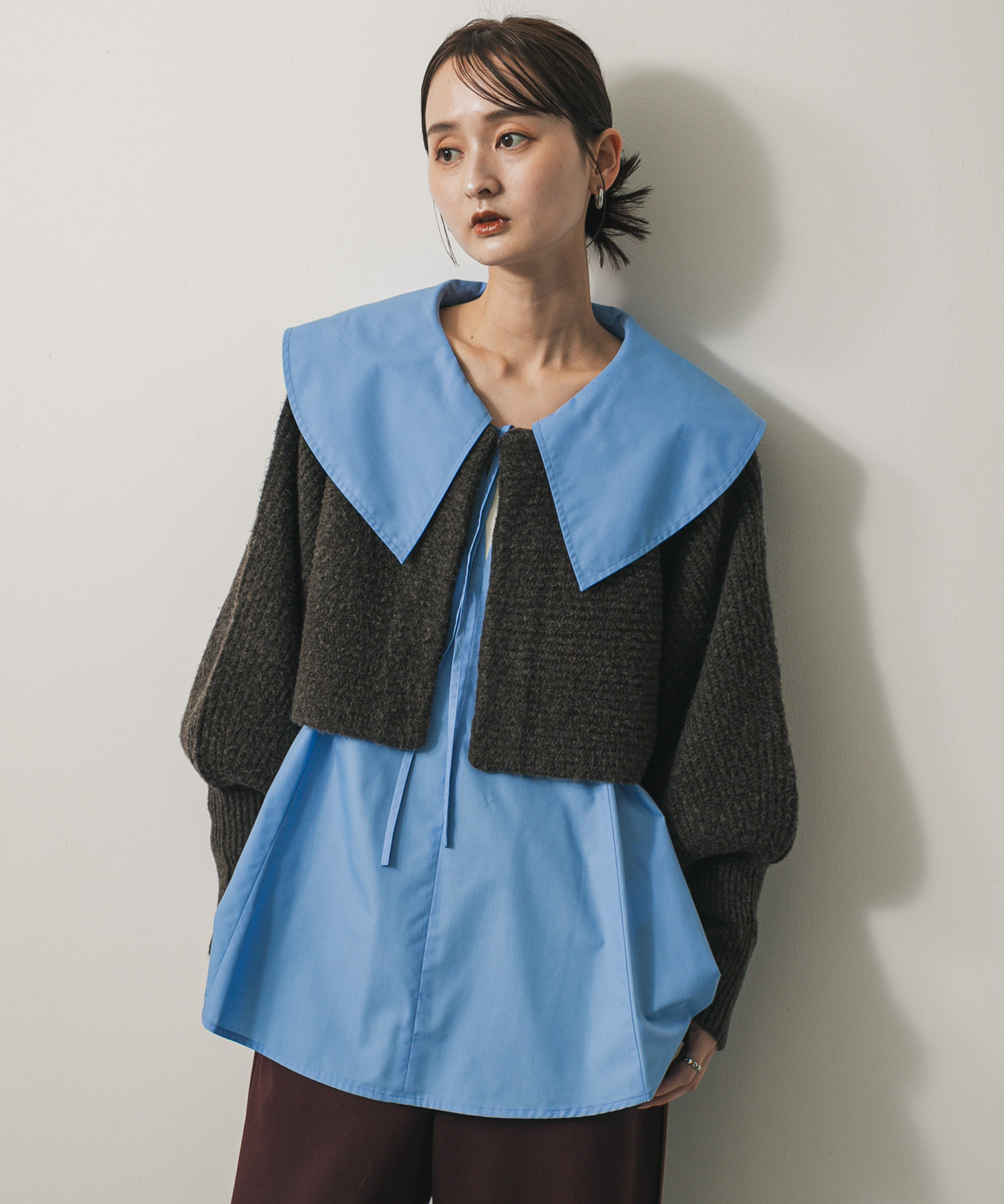 身長：169cm サイズ：one