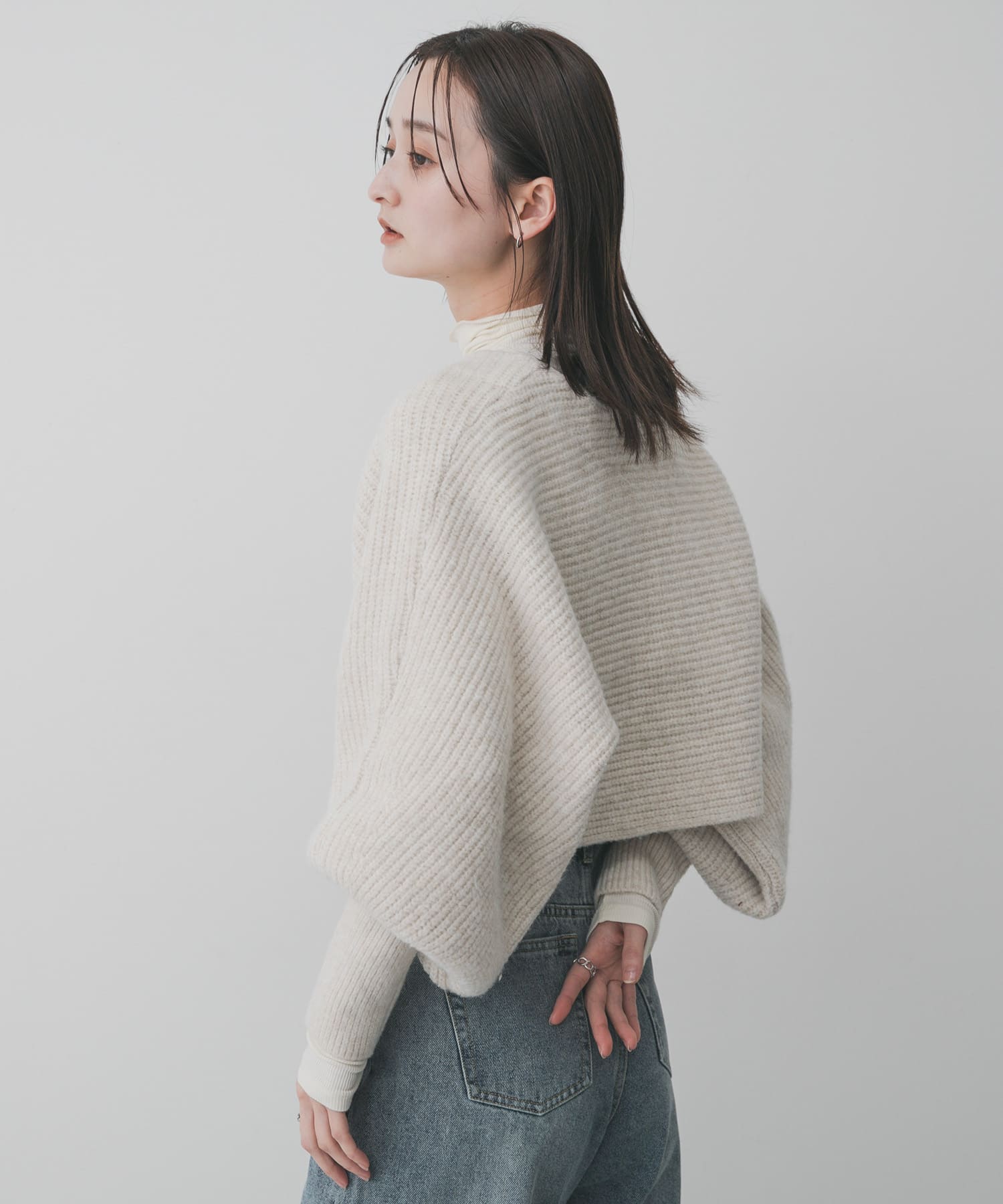 身長：169cm サイズ：one